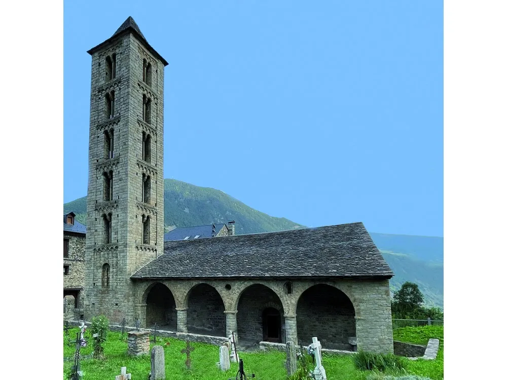 керамический конструктор Церковь Santa Eulalia d'Erill la Vall