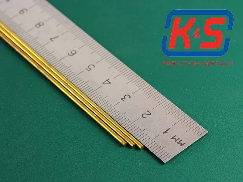 Пруток латунный 1,5 мм, 5 шт Пруток латунный 1,5 мм, 5 шт