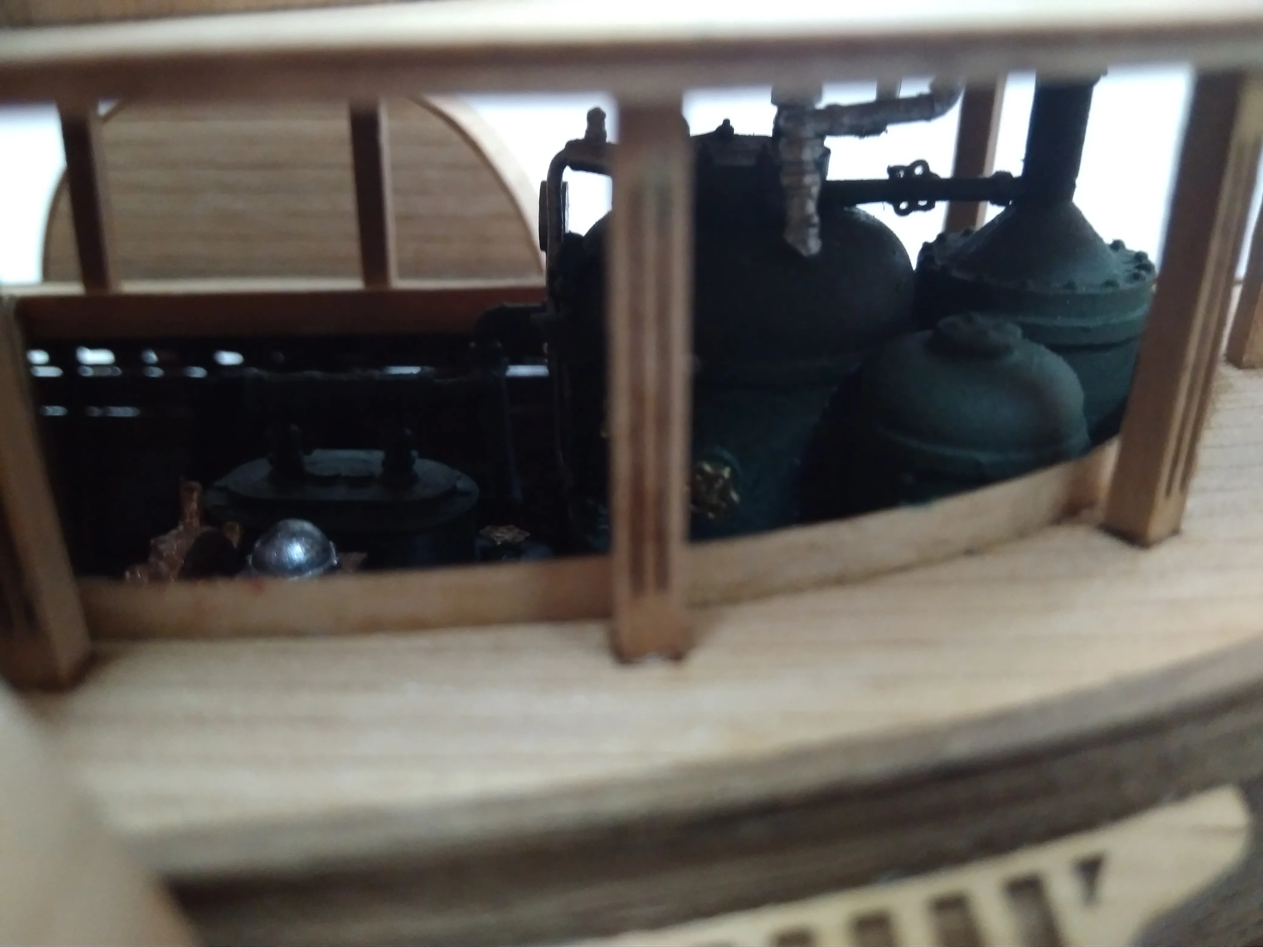 Модель корабля Паровой колесный катер «Абрау-Дюрсо» - Верфь на Столе