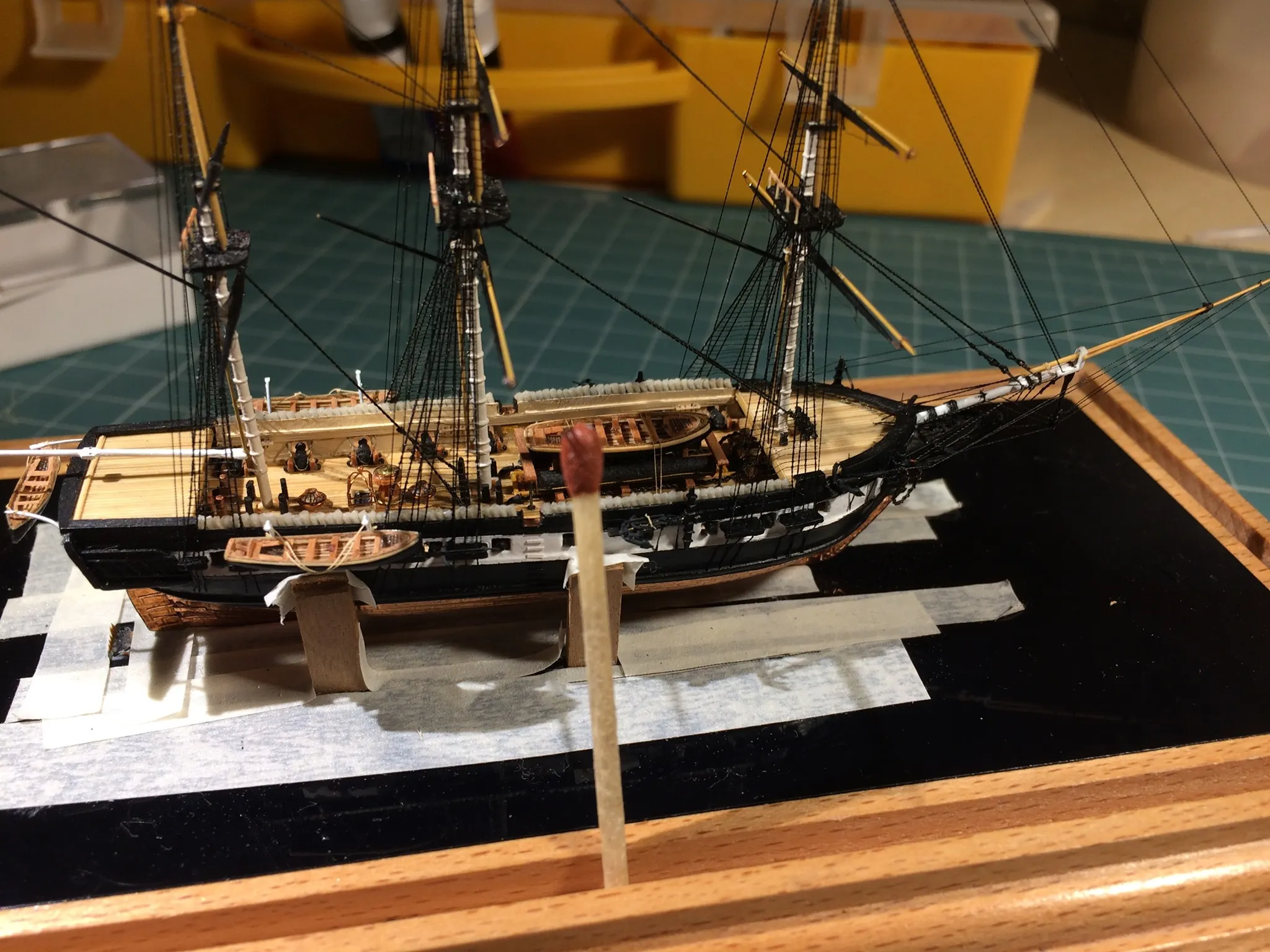 Модель корабля 20-ти пушечный корвет “Оливуца” - Верфь на Столе