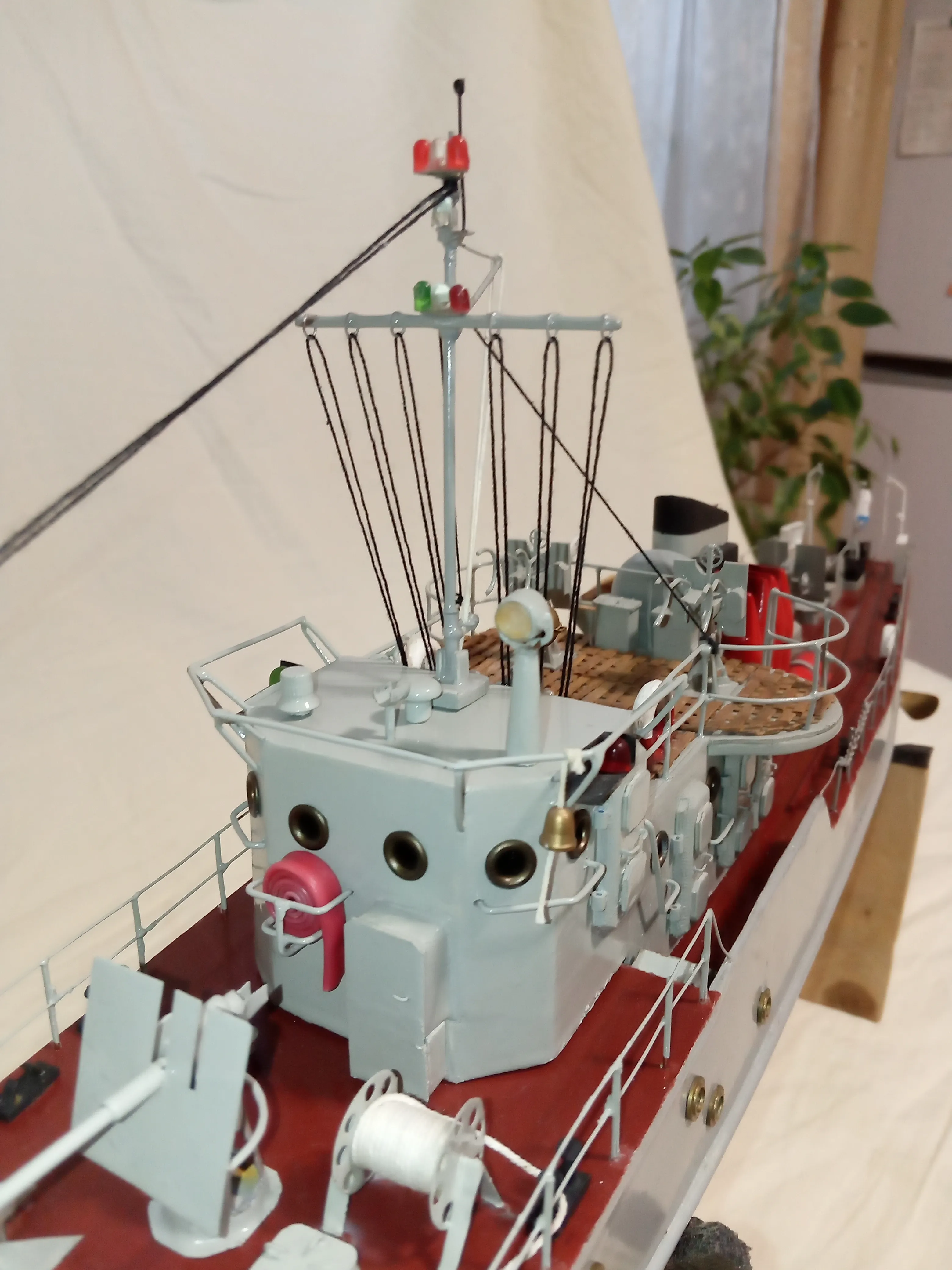 Модель корабля Морской катер-тральщик (Ленинградский проект) - Верфь на Столе