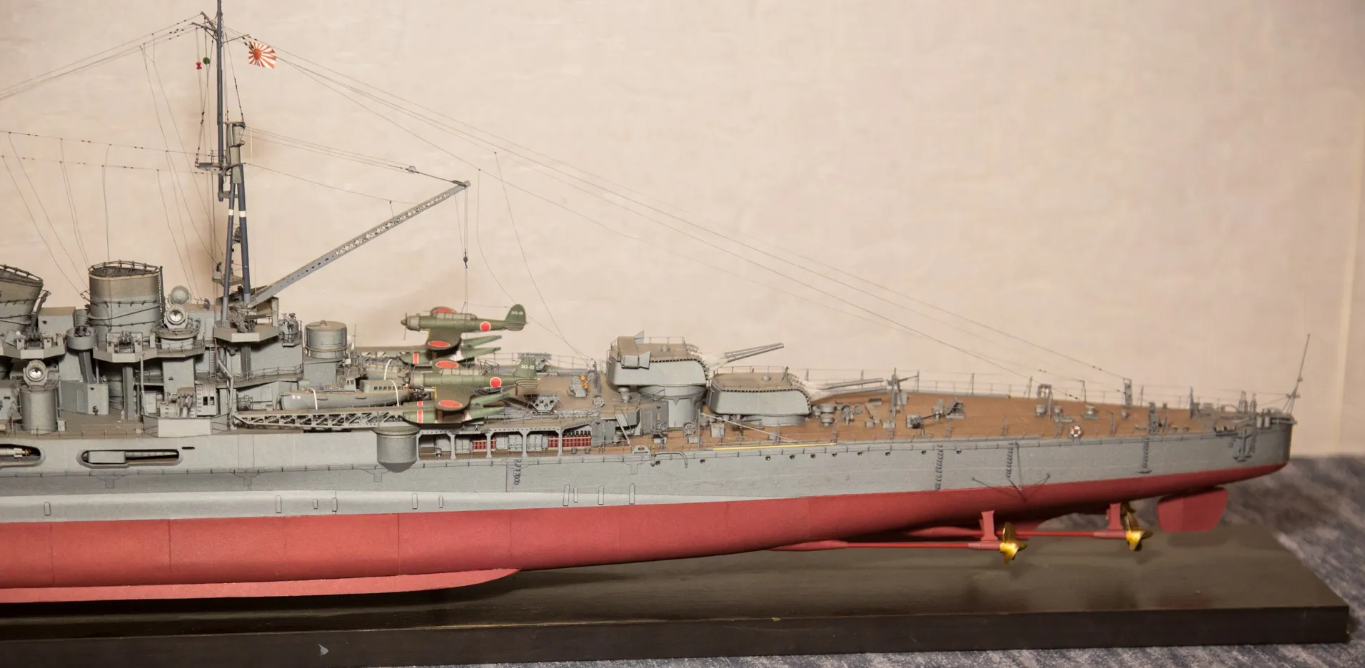 Модель корабля IJN MAYA  - Верфь на Столе
