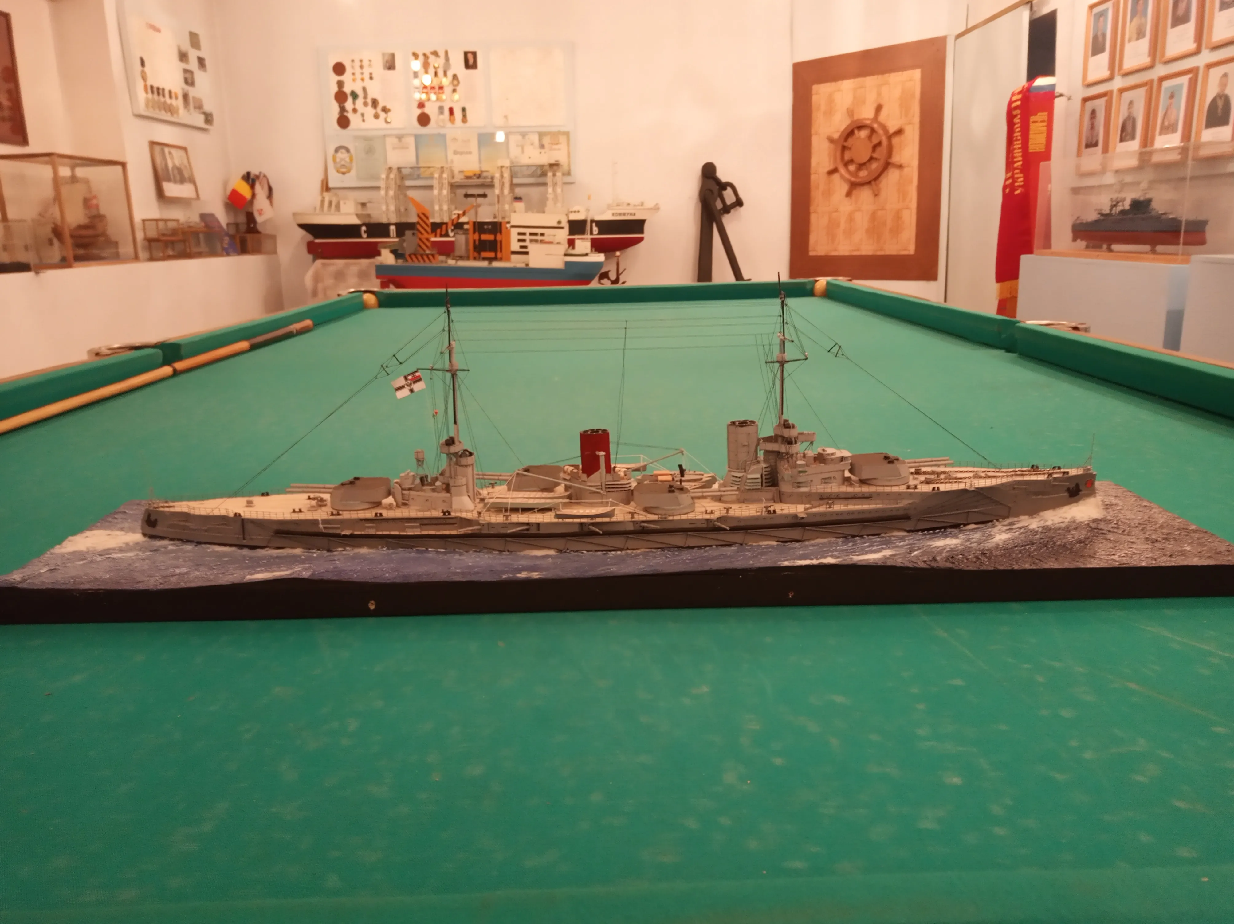 Модель корабля Линейный крейсер Фон дер Танн - Верфь на Столе