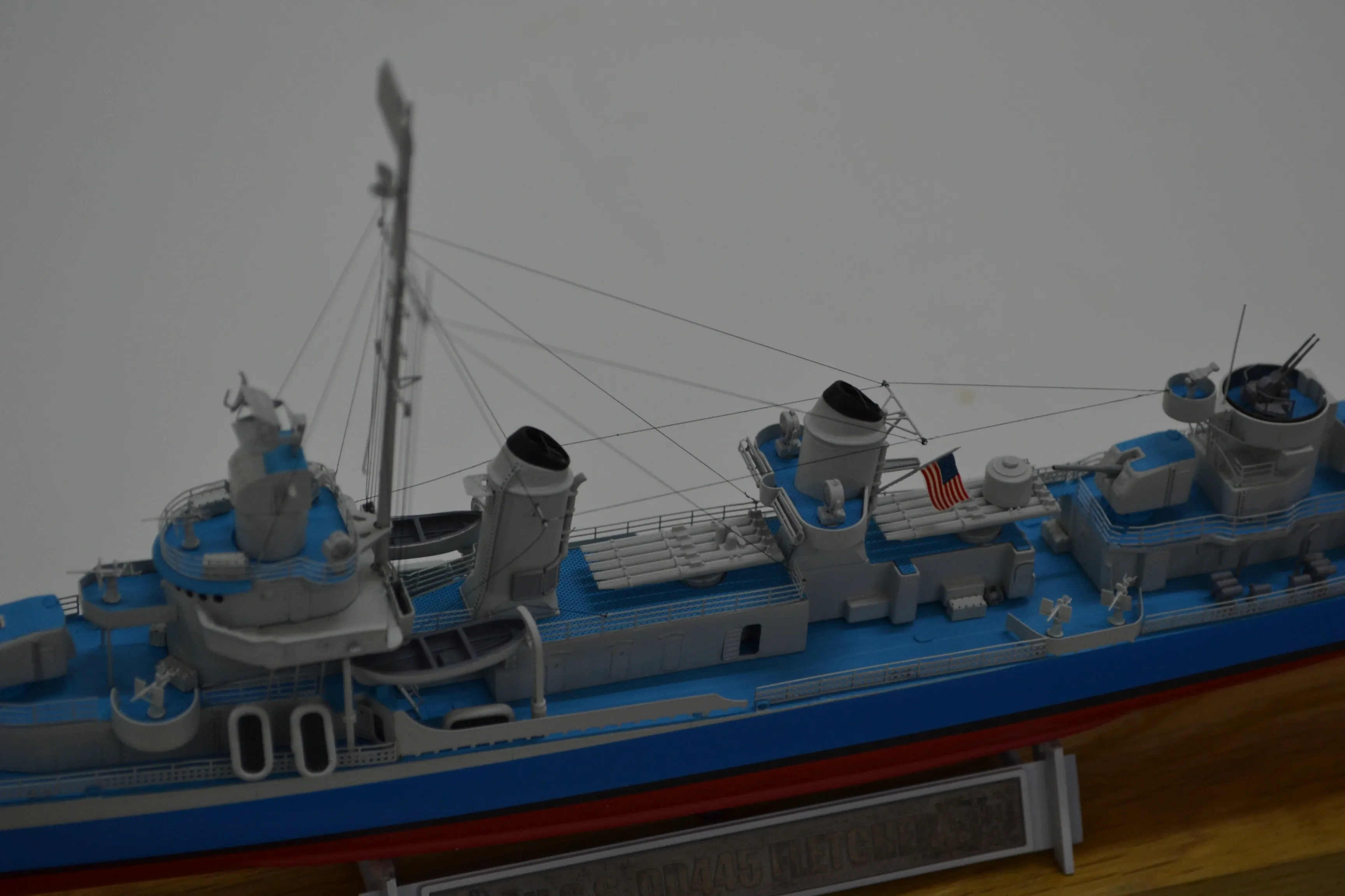 Модель корабля Эсминец USS "Thatcher" (DD-514) - Верфь на Столе