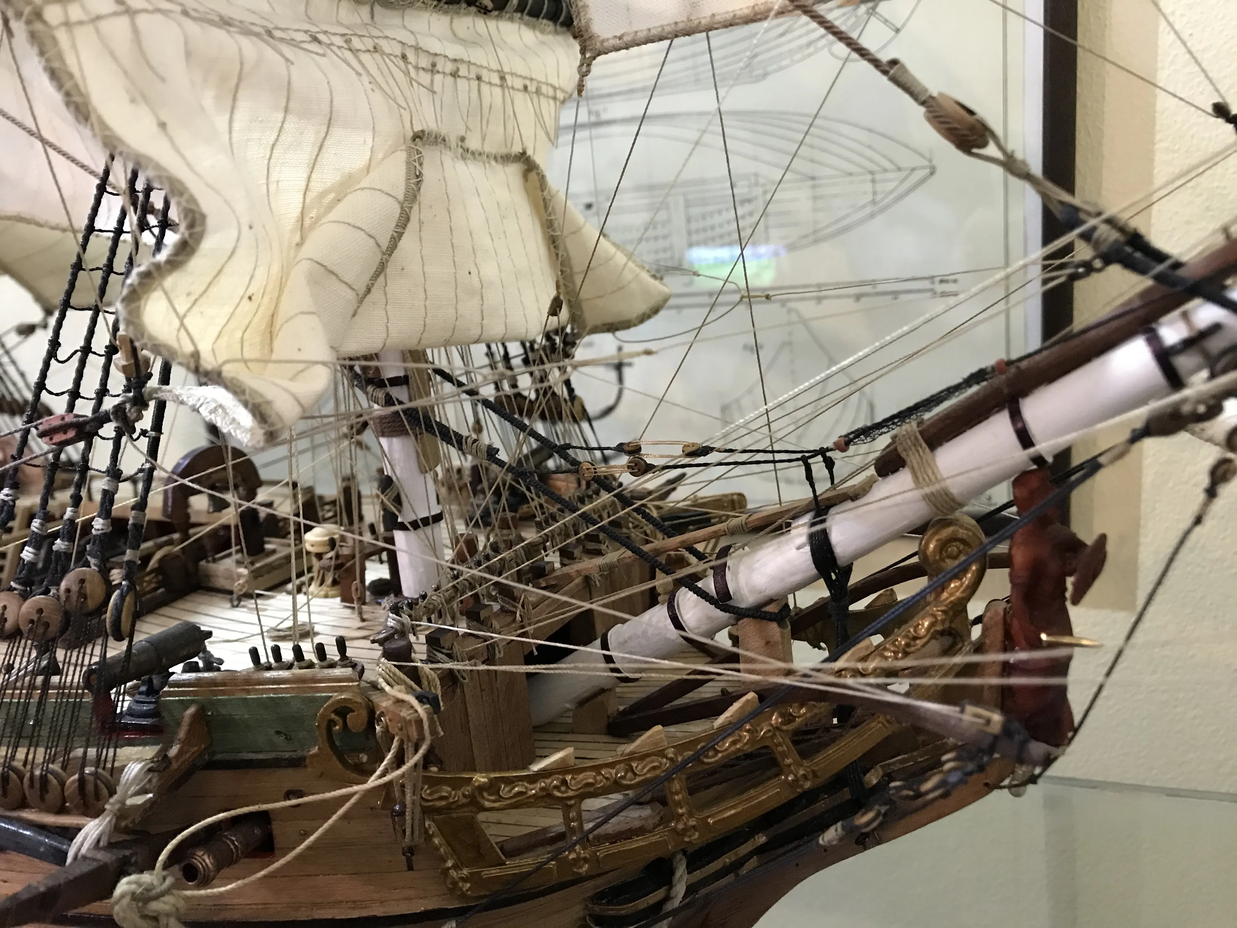 Модель корабля MINERVA - Верфь на Столе