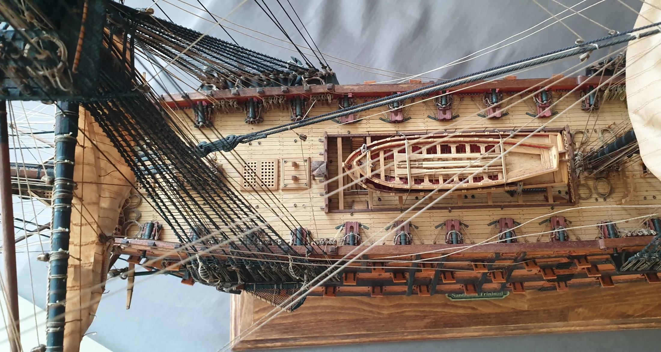 Модель корабля Santisima Trinidad (Испания), 1975 г. - Верфь на Столе