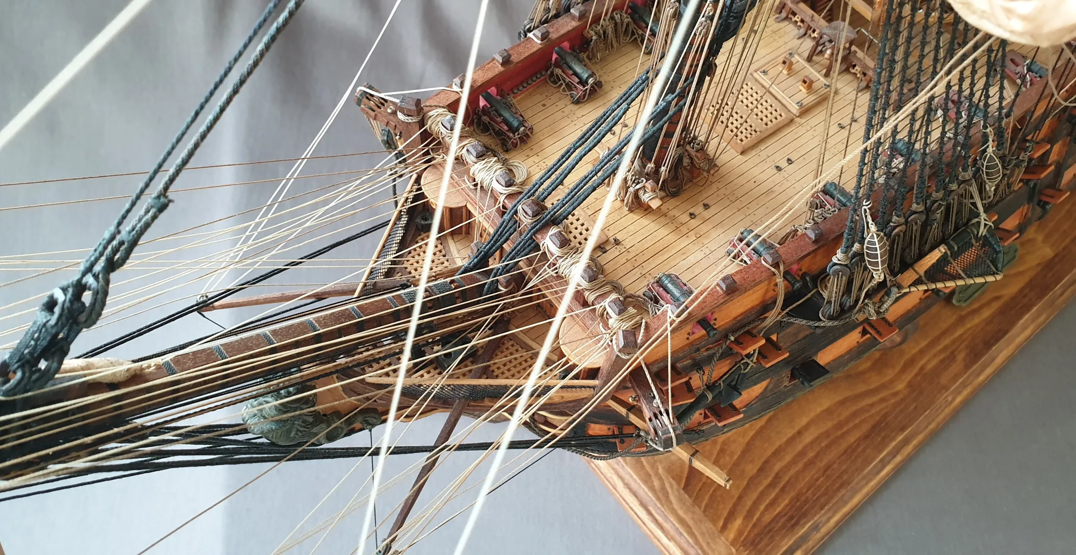 Модель корабля Santisima Trinidad (Испания), 1975 г. - Верфь на Столе