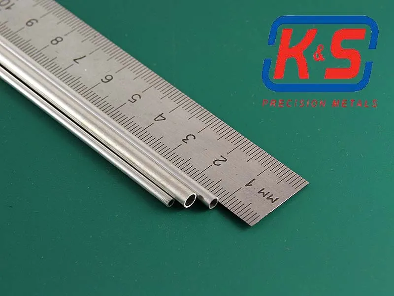 Ассортимент гибких алюминиевых трубок 2,3 мм, 3,15 мм, 4 мм, 3 шт