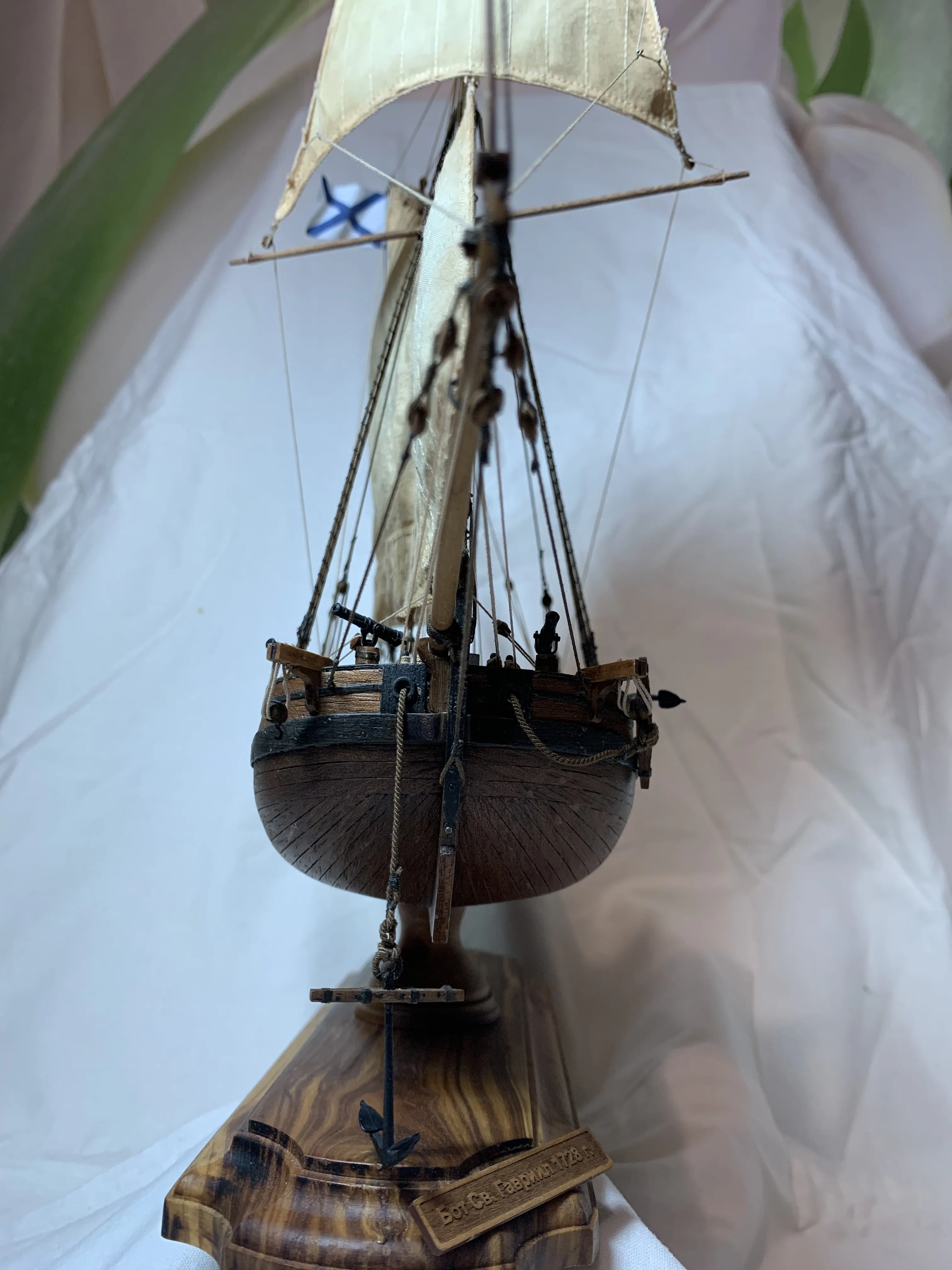 Модель корабля Бот "Святой Гавриил" - Верфь на Столе
