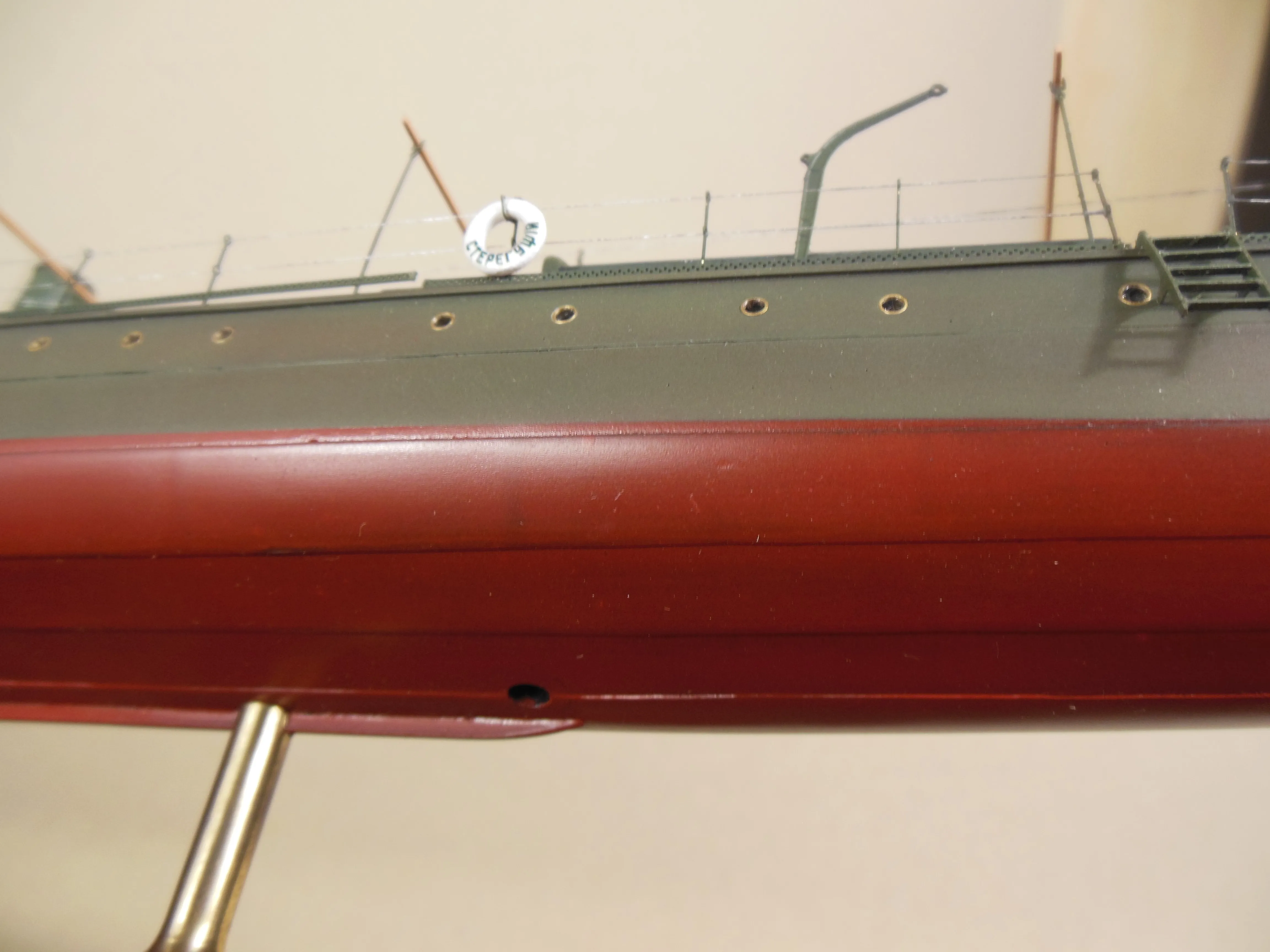 Модель корабля Миноносец «Стерегущий» 1904г. - Верфь на Столе