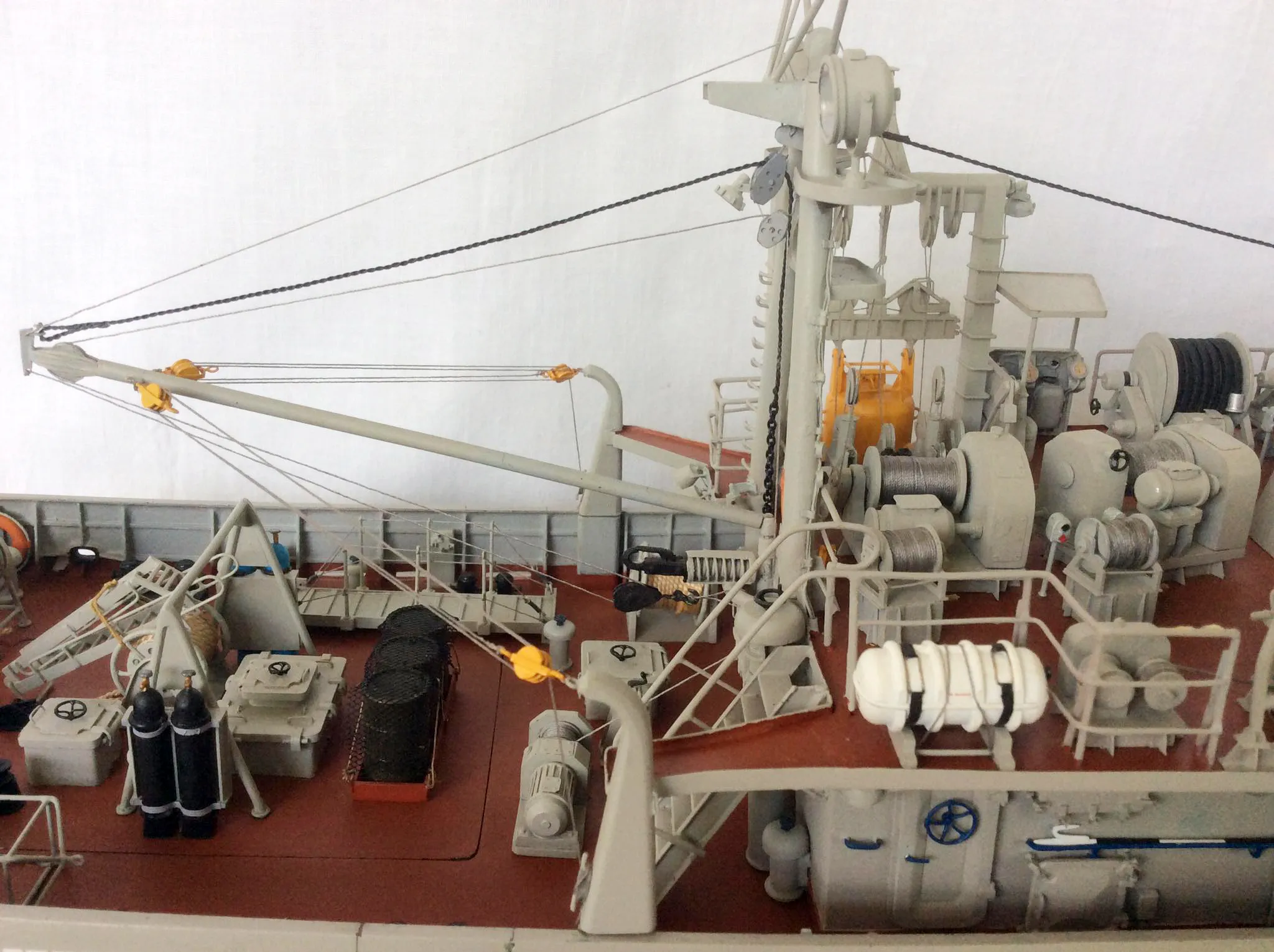 Модель корабля Водолазный бот проекта 535 типа "Краб"  - Верфь на Столе