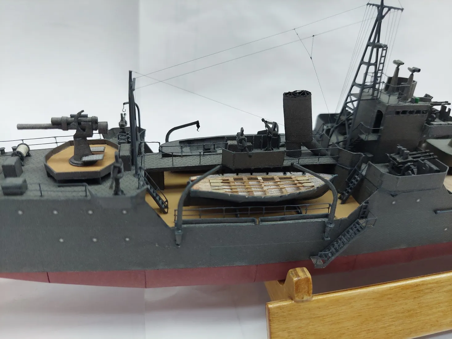 Модель корабля Танкодесантный корабль тип SBT - Верфь на Столе
