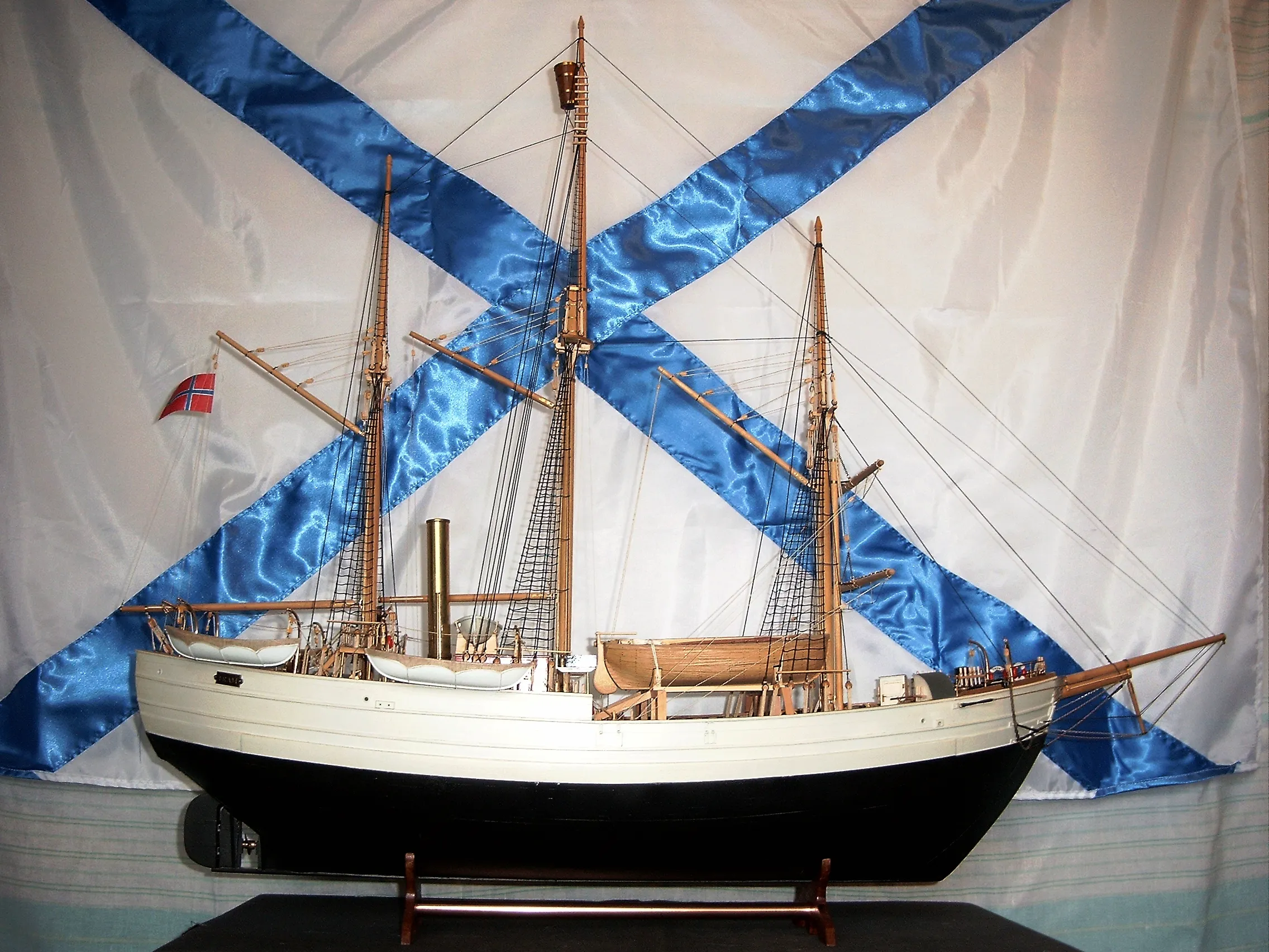 Модель корабля FRAM - Верфь на Столе