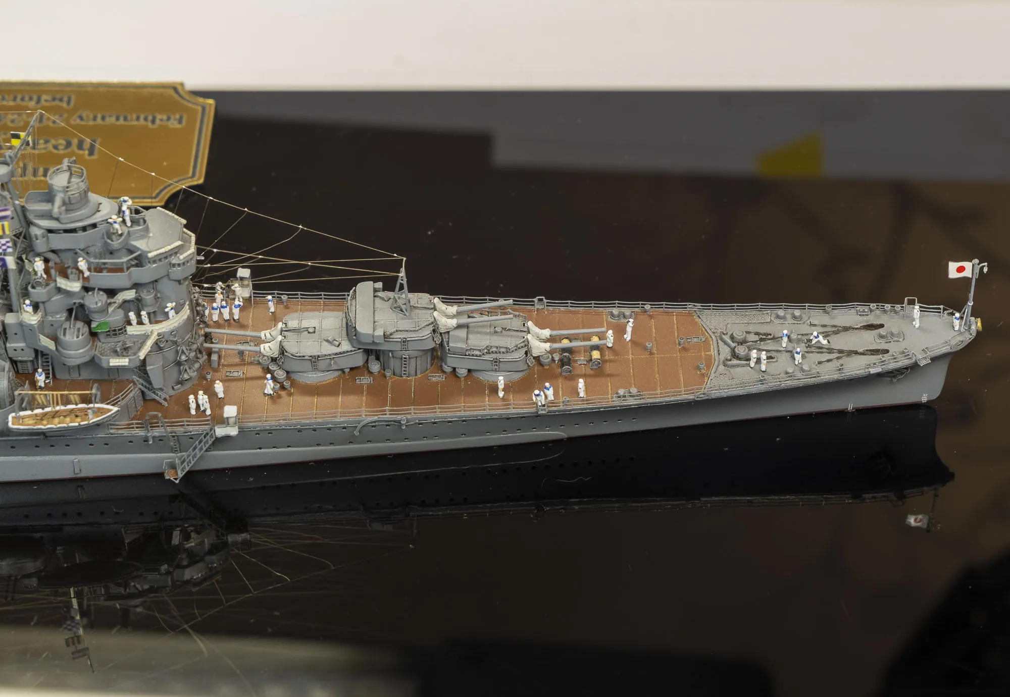 Модель корабля Тяжелый крейсер Haguro 1942 - Верфь на Столе