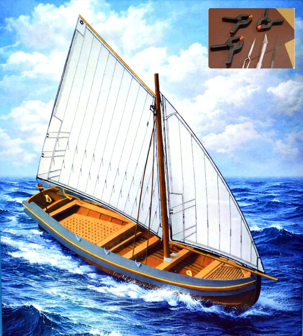 Ял 6-весельный XVIII-XIX в. (плюс инструменты)