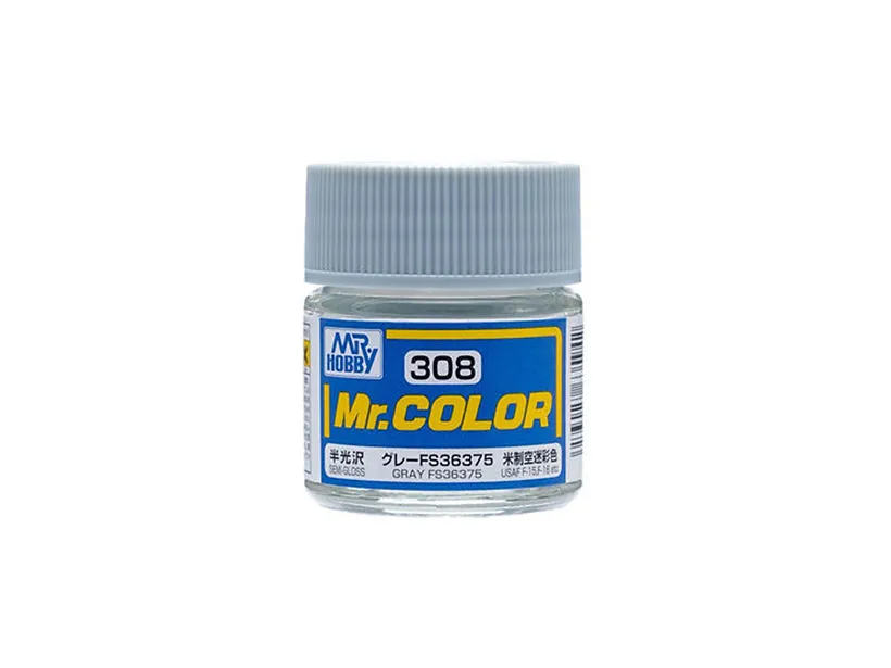 Краска Mr Color, серая FS36375, полуматовая, C 308, 10 мл