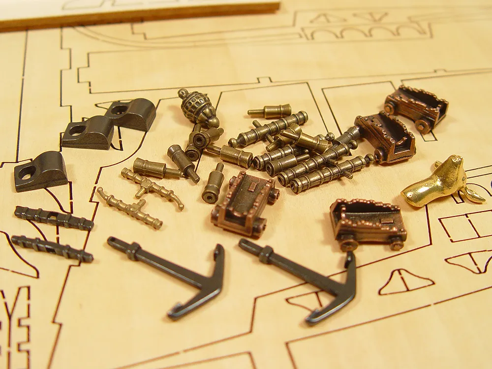 модель корабля своими руками Golden Hind улучшенная версия