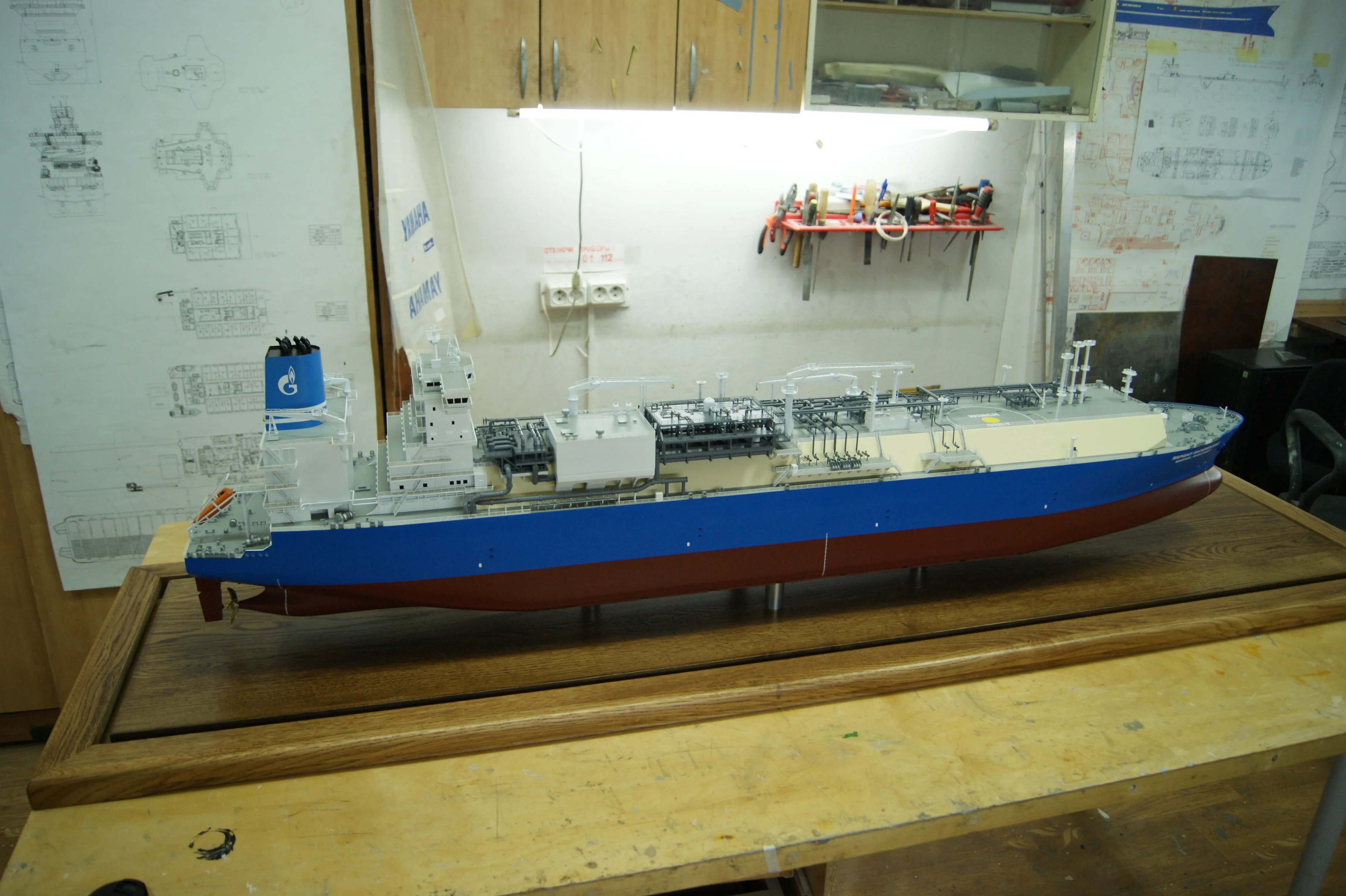 Модель корабля ПРГУ «Маршал Василевский» - Верфь на Столе