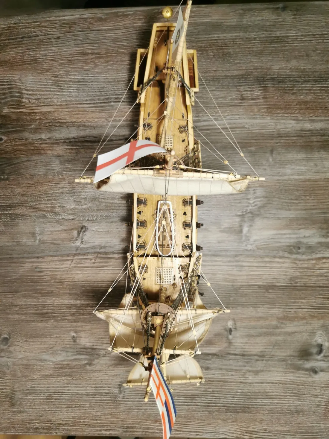 Модель корабля Золотая Лань - Верфь на Столе