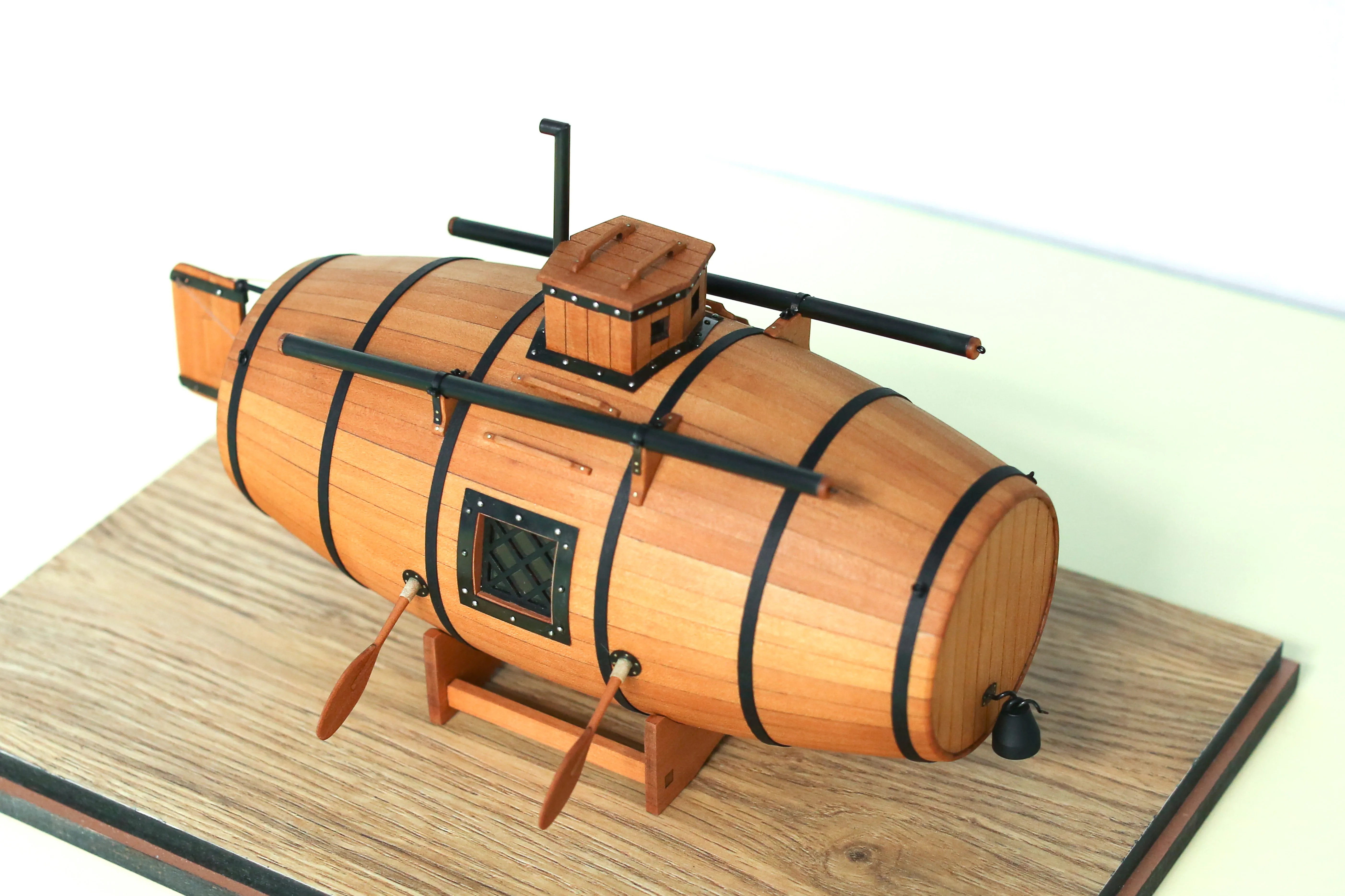 Модель корабля Потаенное судно Никонова - Верфь на Столе