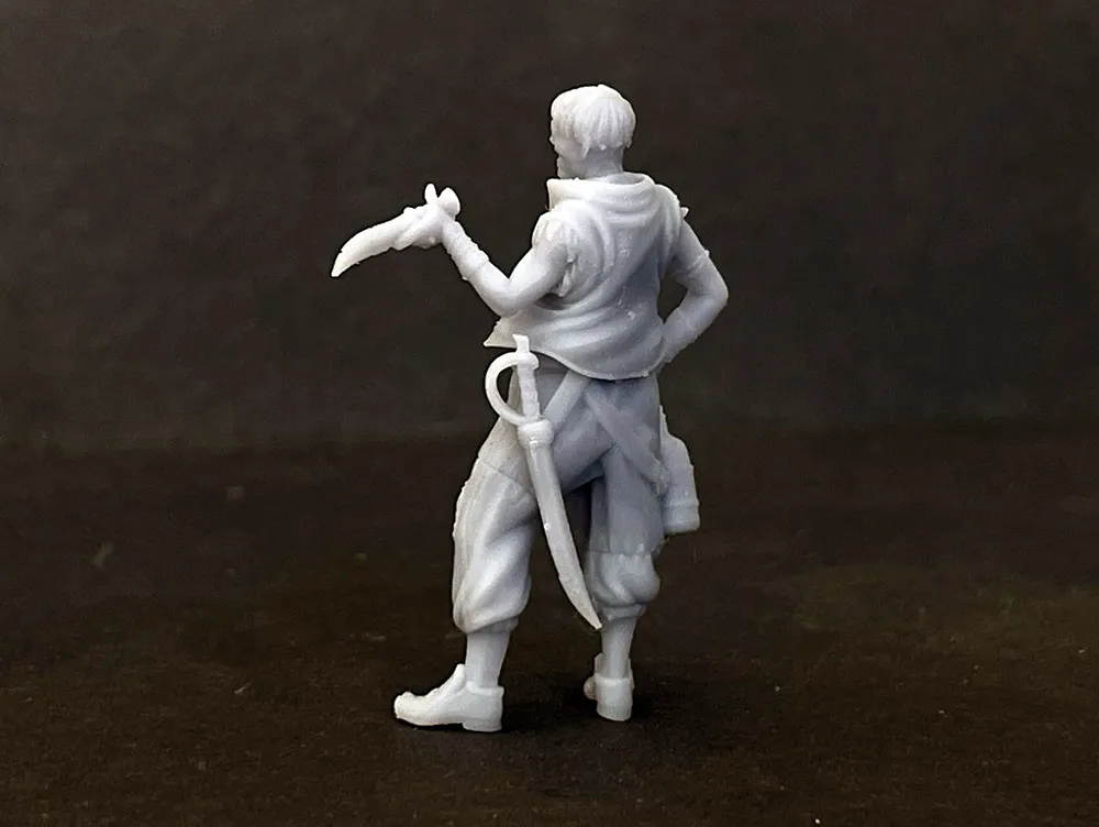 Фигурка пирата "Одноглазый", смола, 37 мм Фигурка пирата "Одноглазый", смола, 37 мм