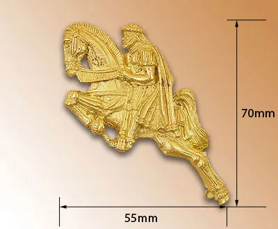 Носовая фигура Всадник на коне, металл, масштаб 1:70