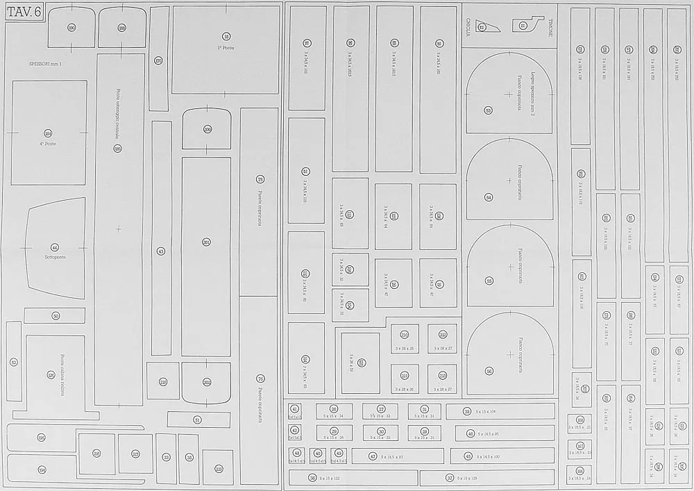 Чертеж парохода Robert E. Lee