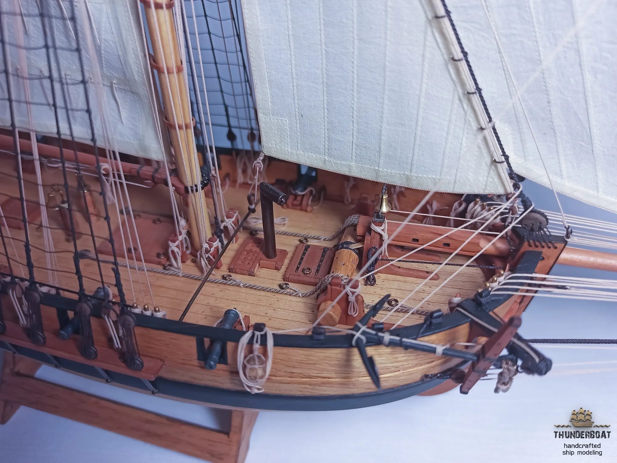 Модель корабля Тендер «Авось» - Верфь на Столе