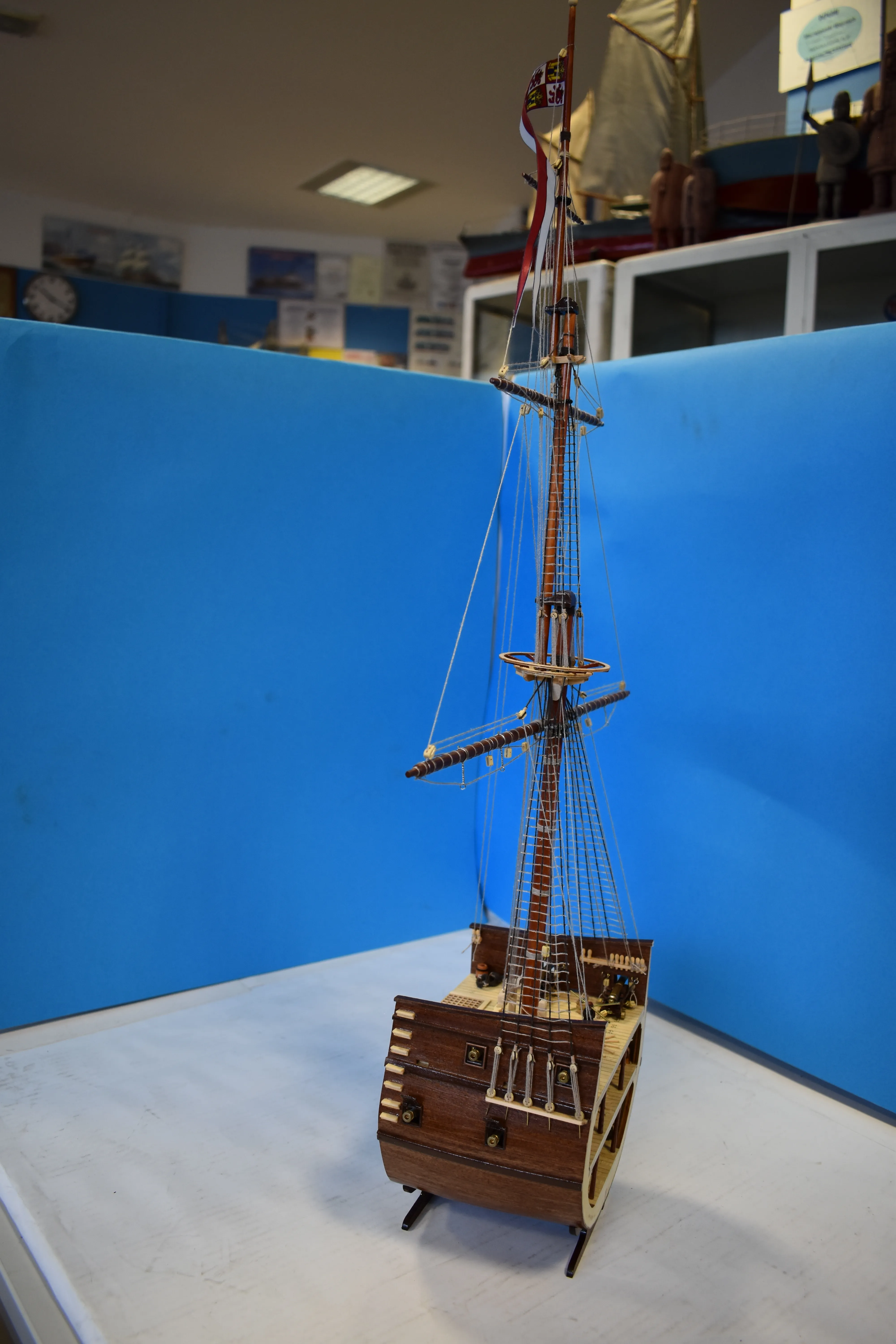 Модель корабля Поперечное сечение парусного судна "San Francisko" - Верфь на Столе