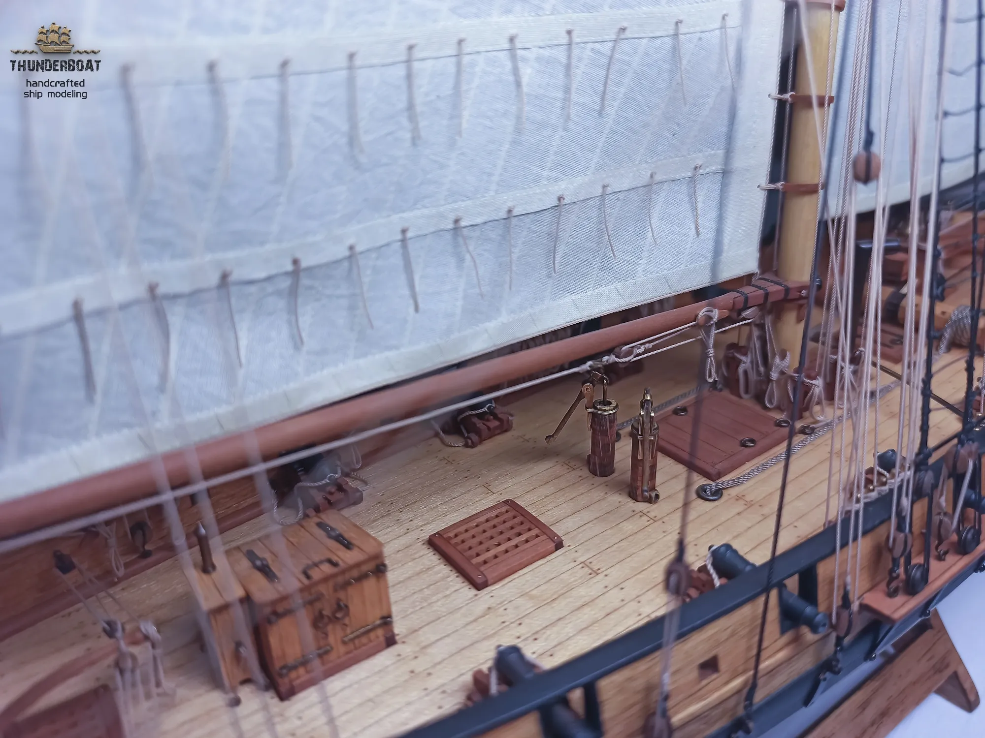 Модель корабля Тендер «Авось» - Верфь на Столе