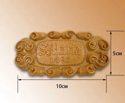 Табличка SANTA MARIA, 1492