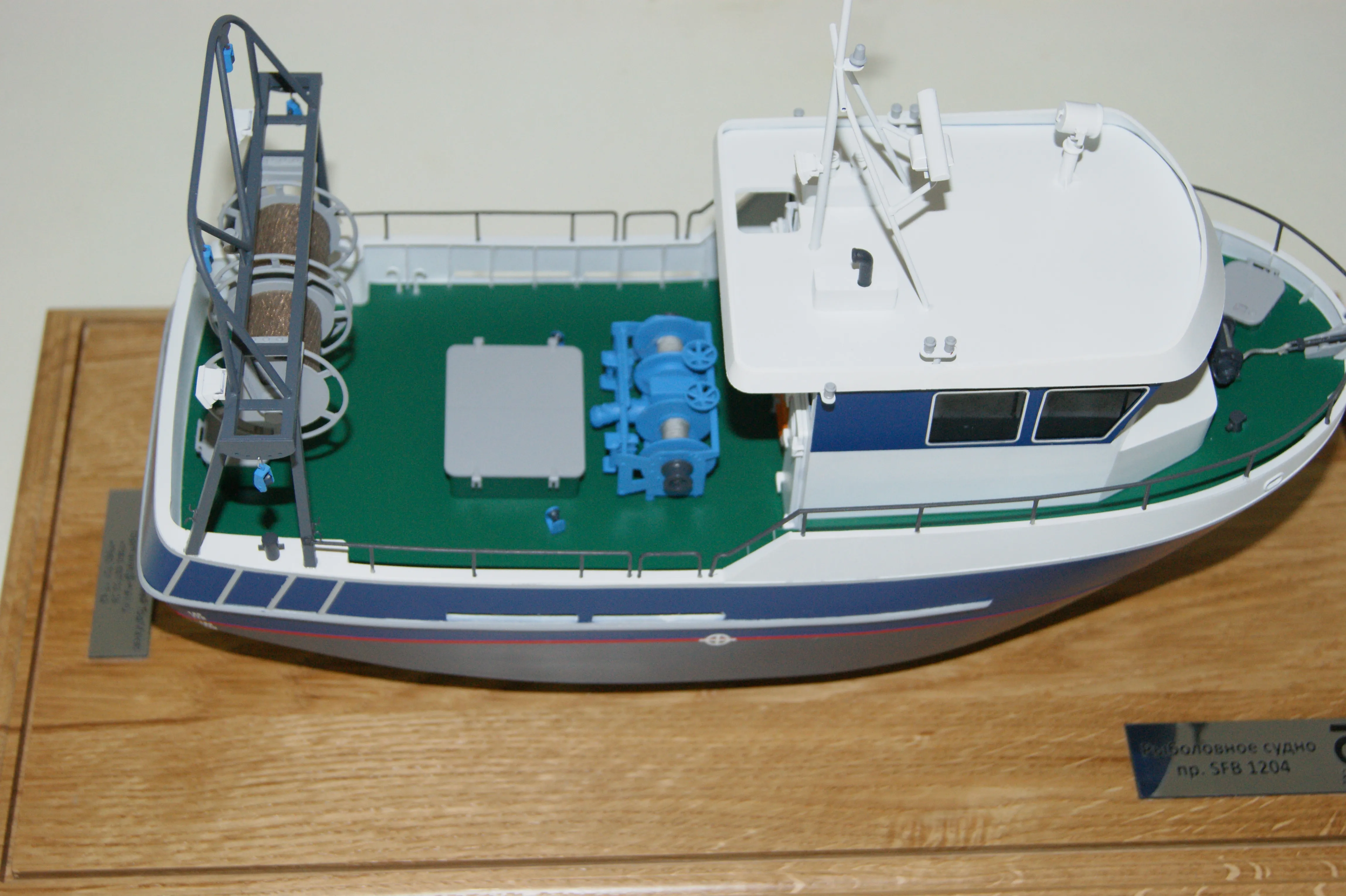 Модель корабля Рыболовное судно проекта SFB1204 - Верфь на Столе