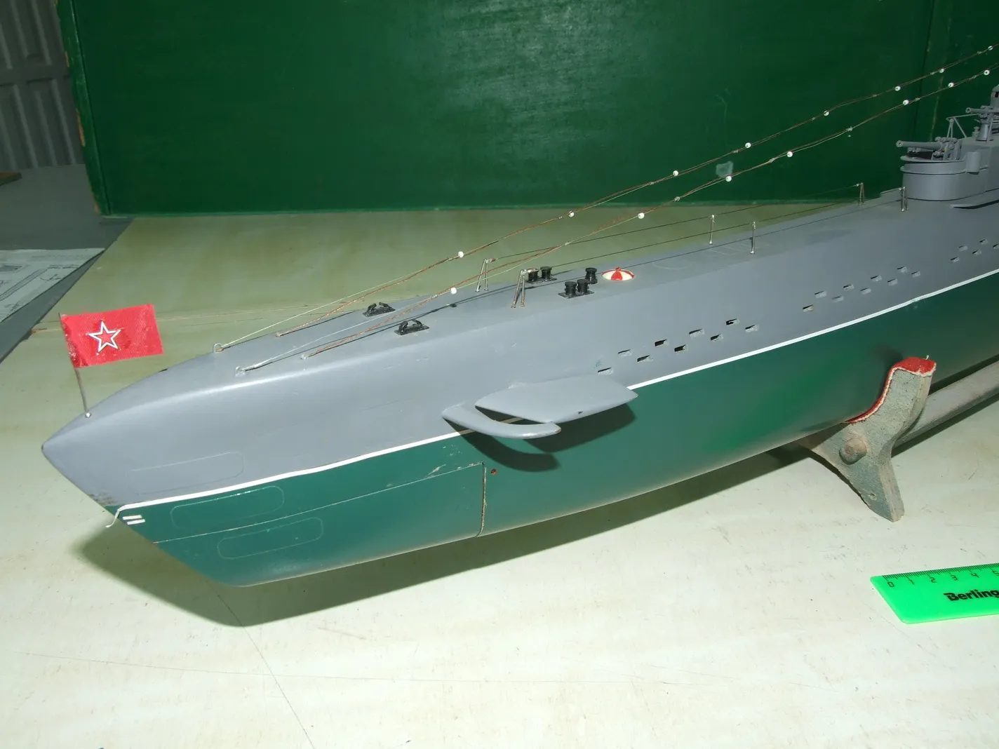 Модель корабля Крейсерская подводная лодка К-21 - Верфь на Столе