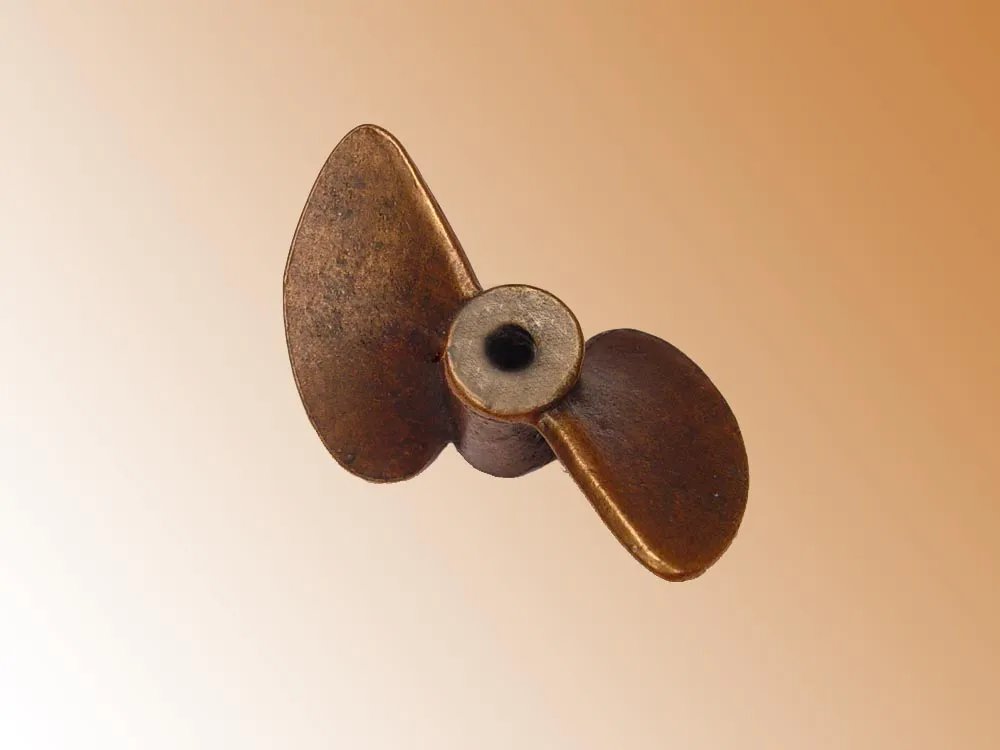 Винт двухлопастной, металл, 30мм