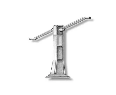 Лебедка, 9х28 мм, металл