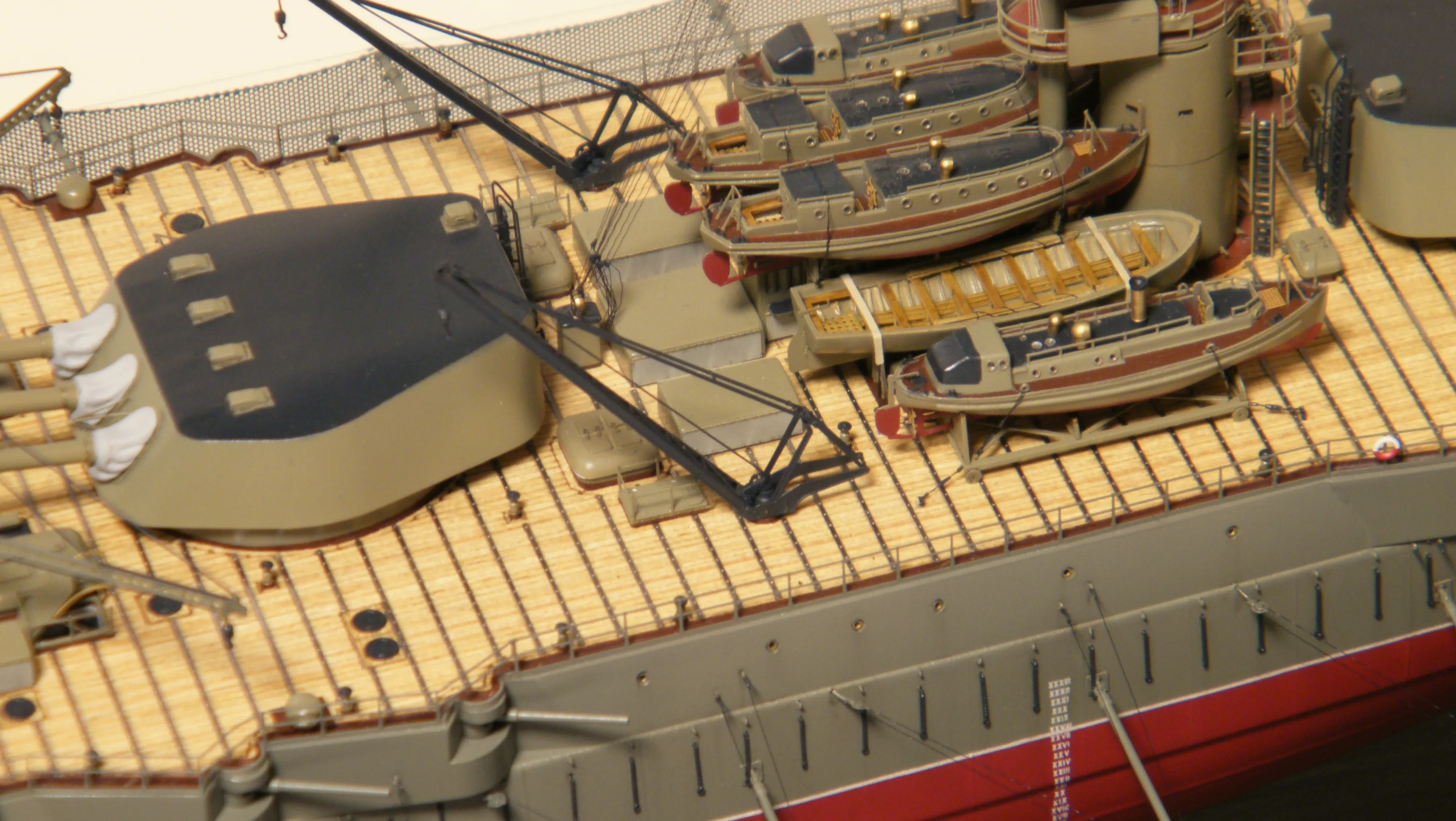 Модель корабля Линкор "Севастополь" начало 1915 г. - Верфь на Столе