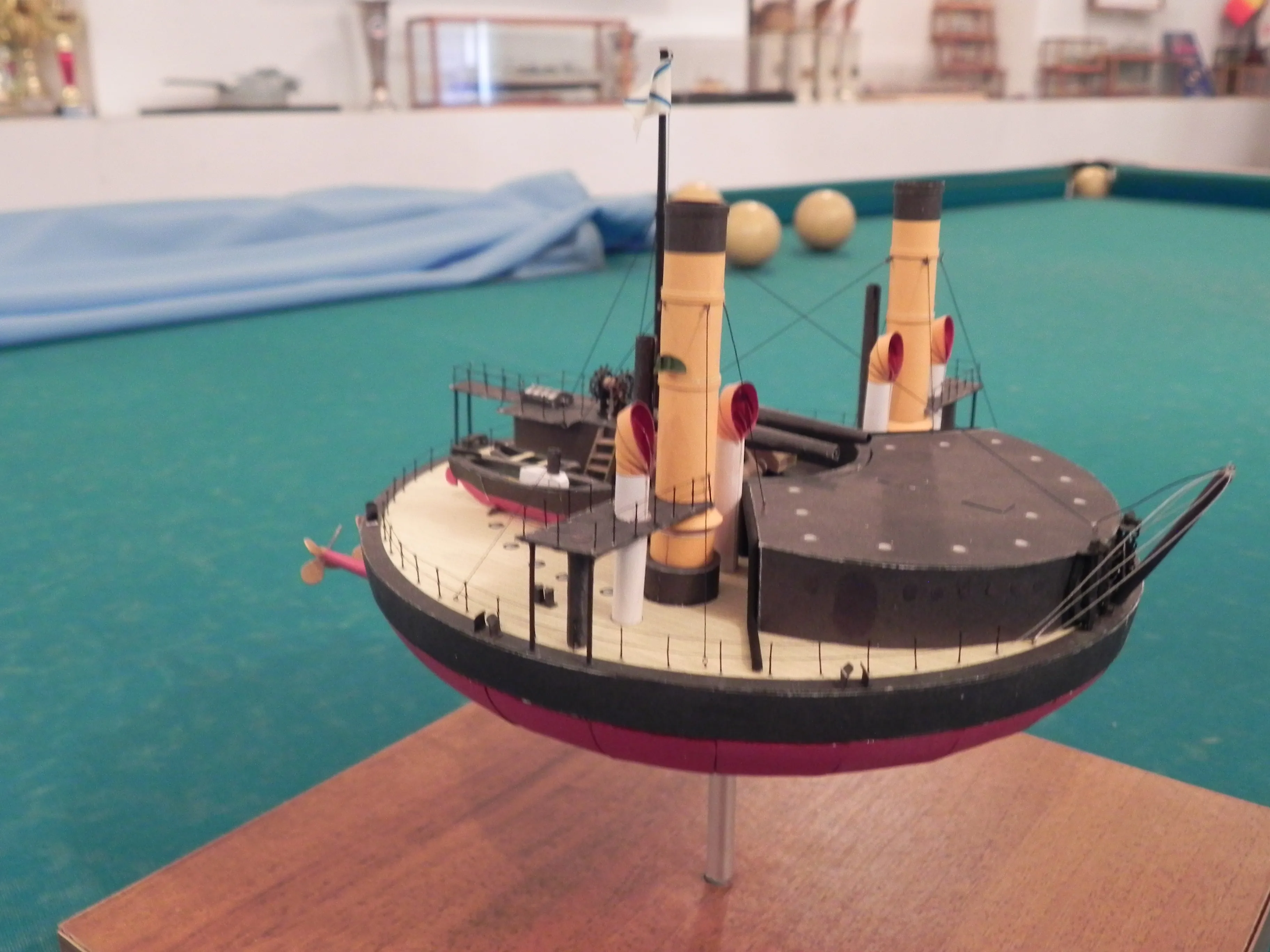 Модель корабля Броненосец береговой обороны «НОВГОРОД» - Верфь на Столе