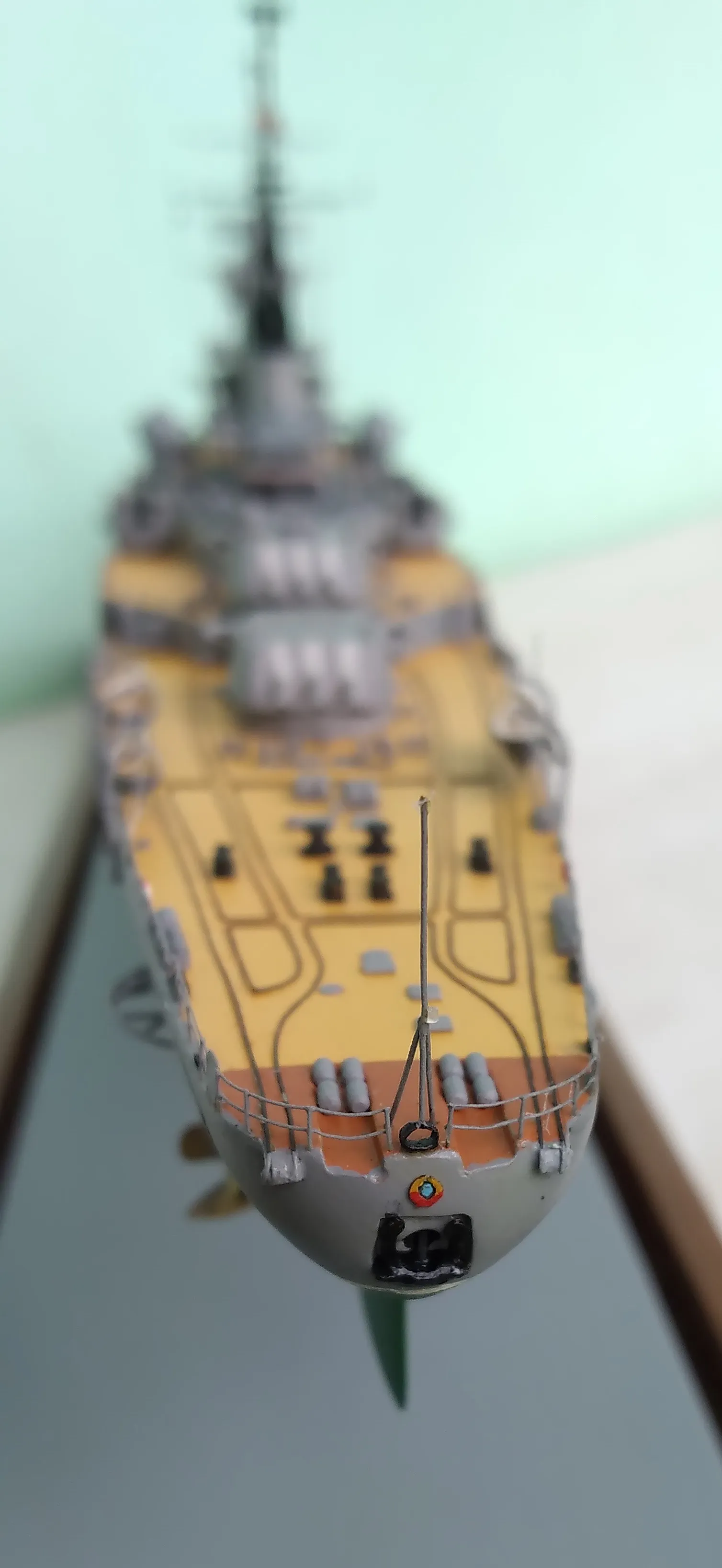 Модель корабля Артиллерийский крейсер "Адмирал Нахимов" - Верфь на Столе