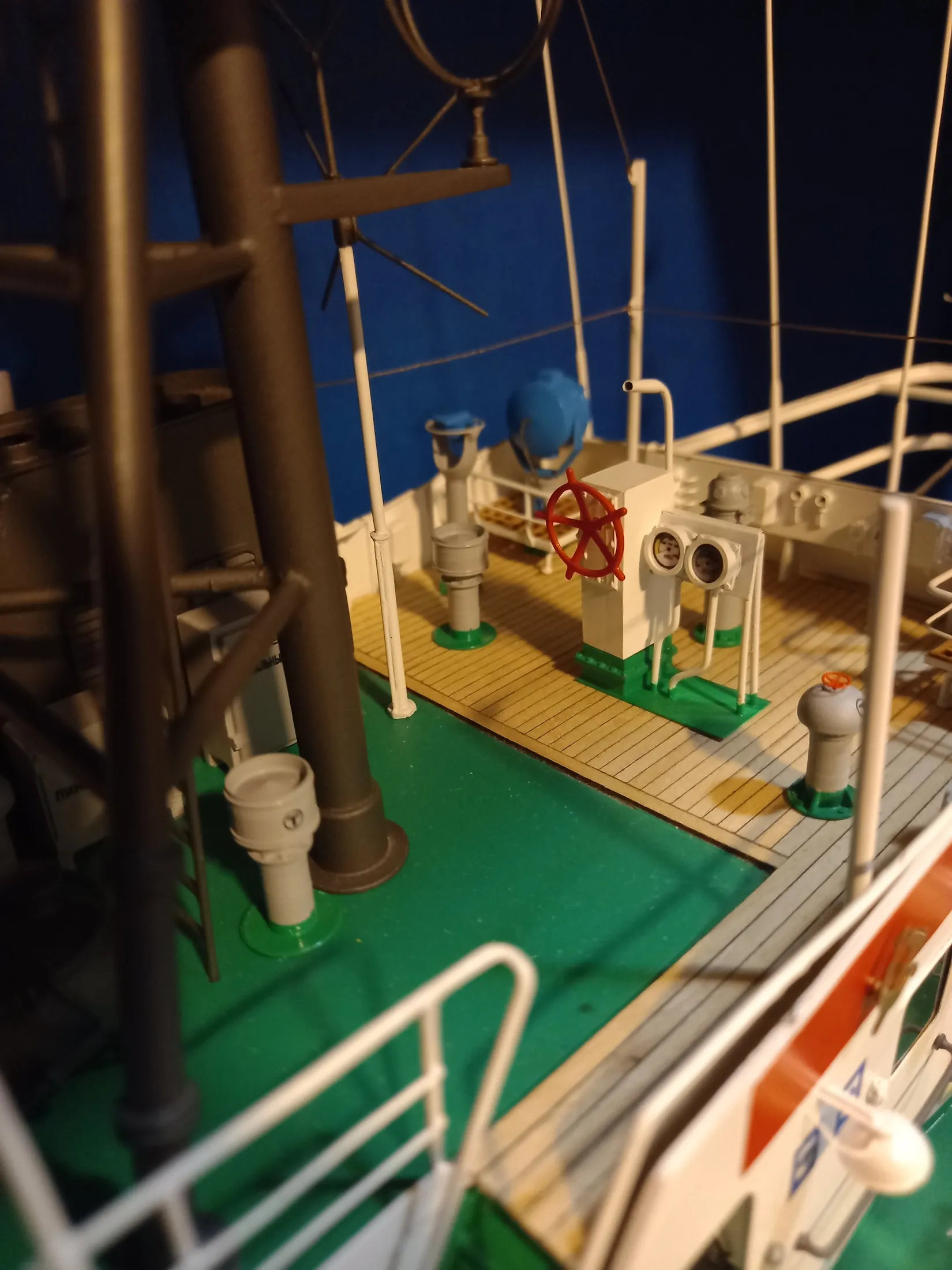 Модель корабля СТР 503 проект «Rutsava» тип. Альпинист - Верфь на Столе