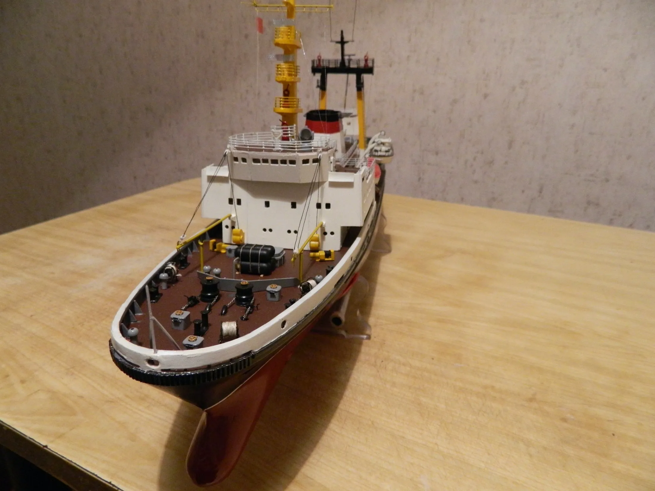 Модель корабля Буксир спасатель «Ягуар» - Верфь на Столе