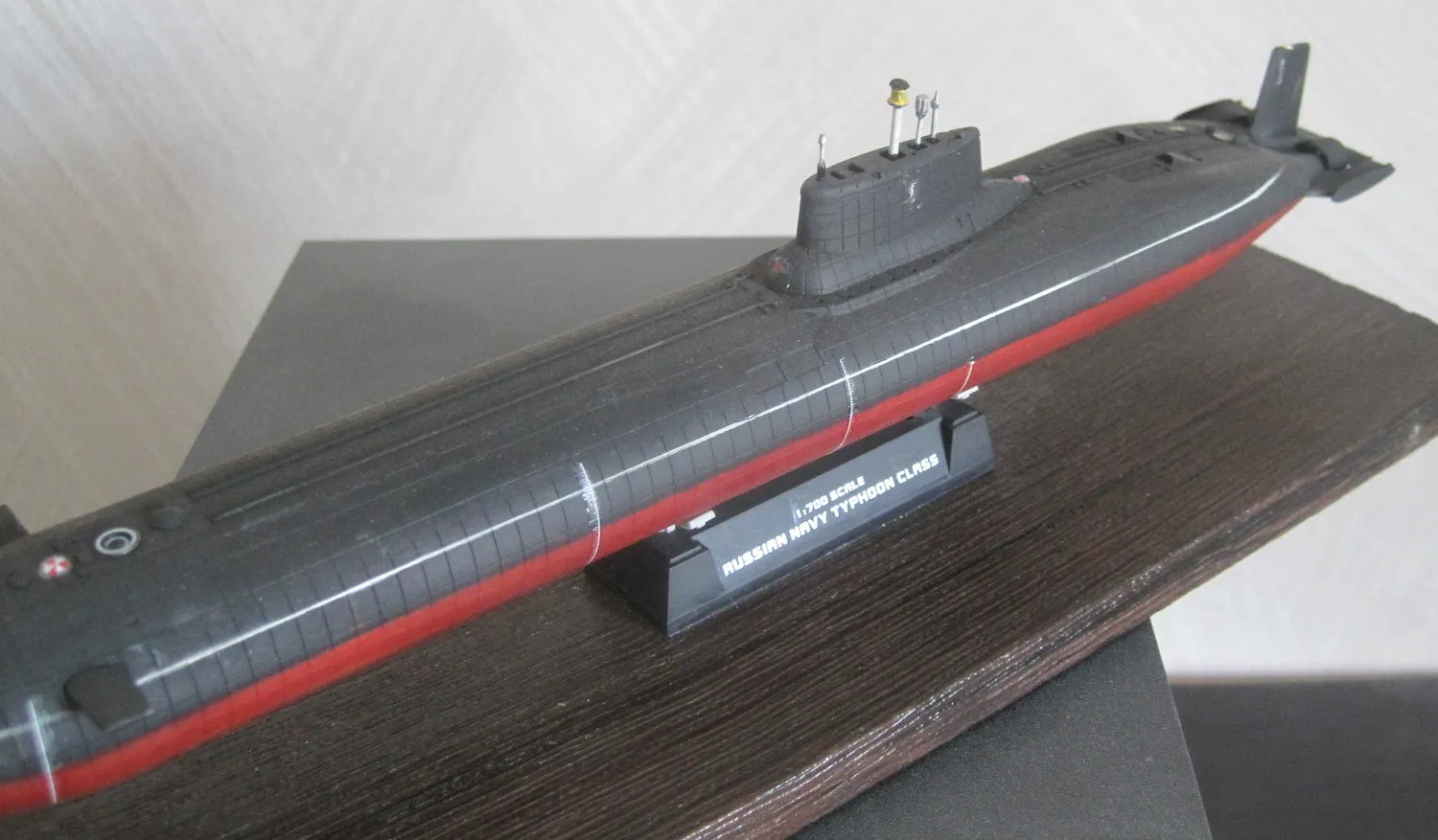 Модель корабля Подводная лодка "Дмитрий Донской" - Верфь на Столе