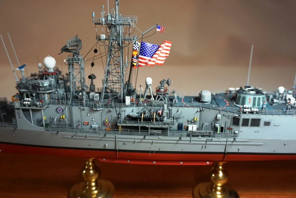 Модель корабля Фрегат Reuben James (FFG-57) - Верфь на Столе