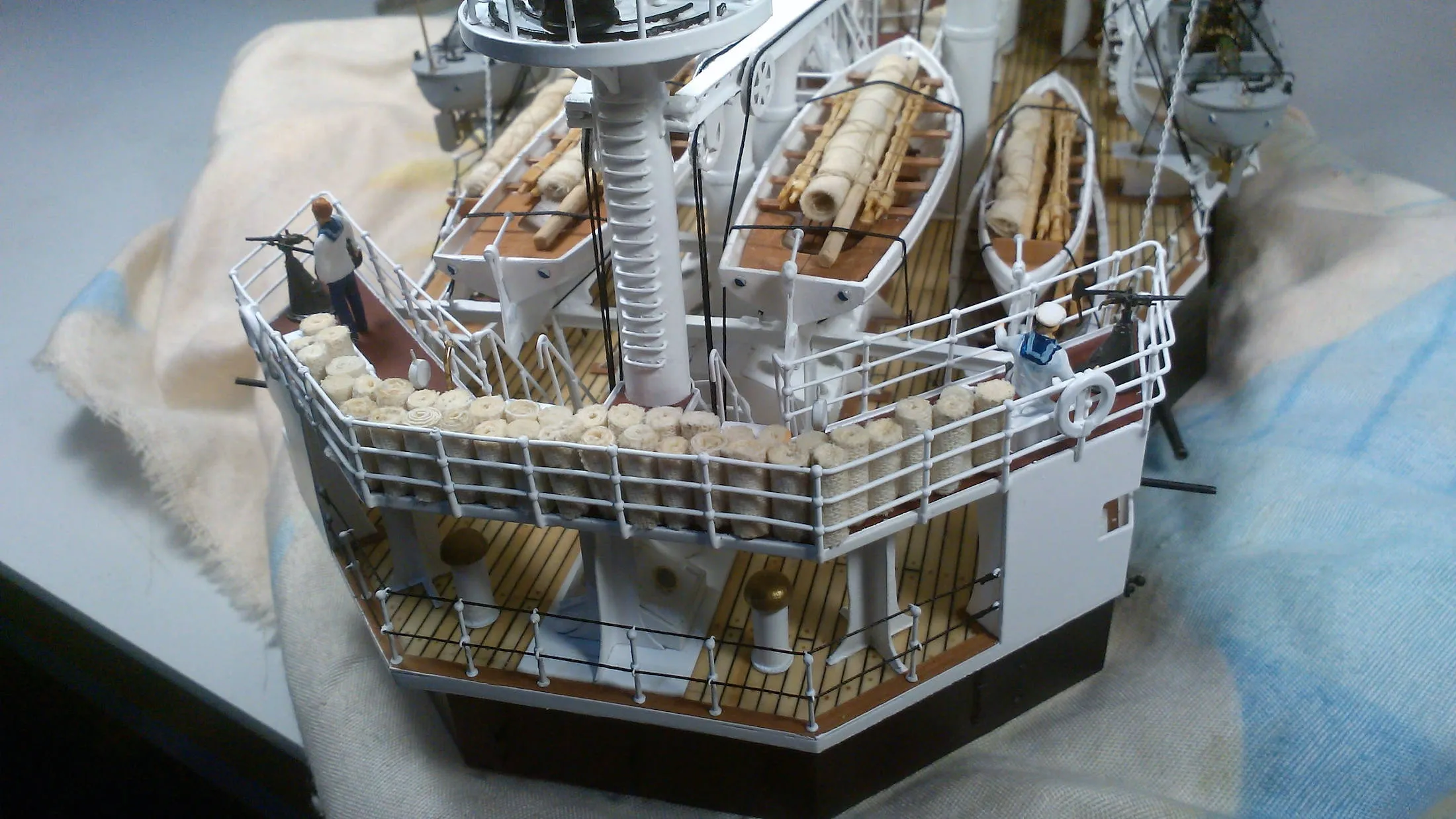 Модель корабля Броненосец береговой обороны «ГЕНЕРАЛ-АДМИРАЛ АПРАКСИН» - Верфь на Столе