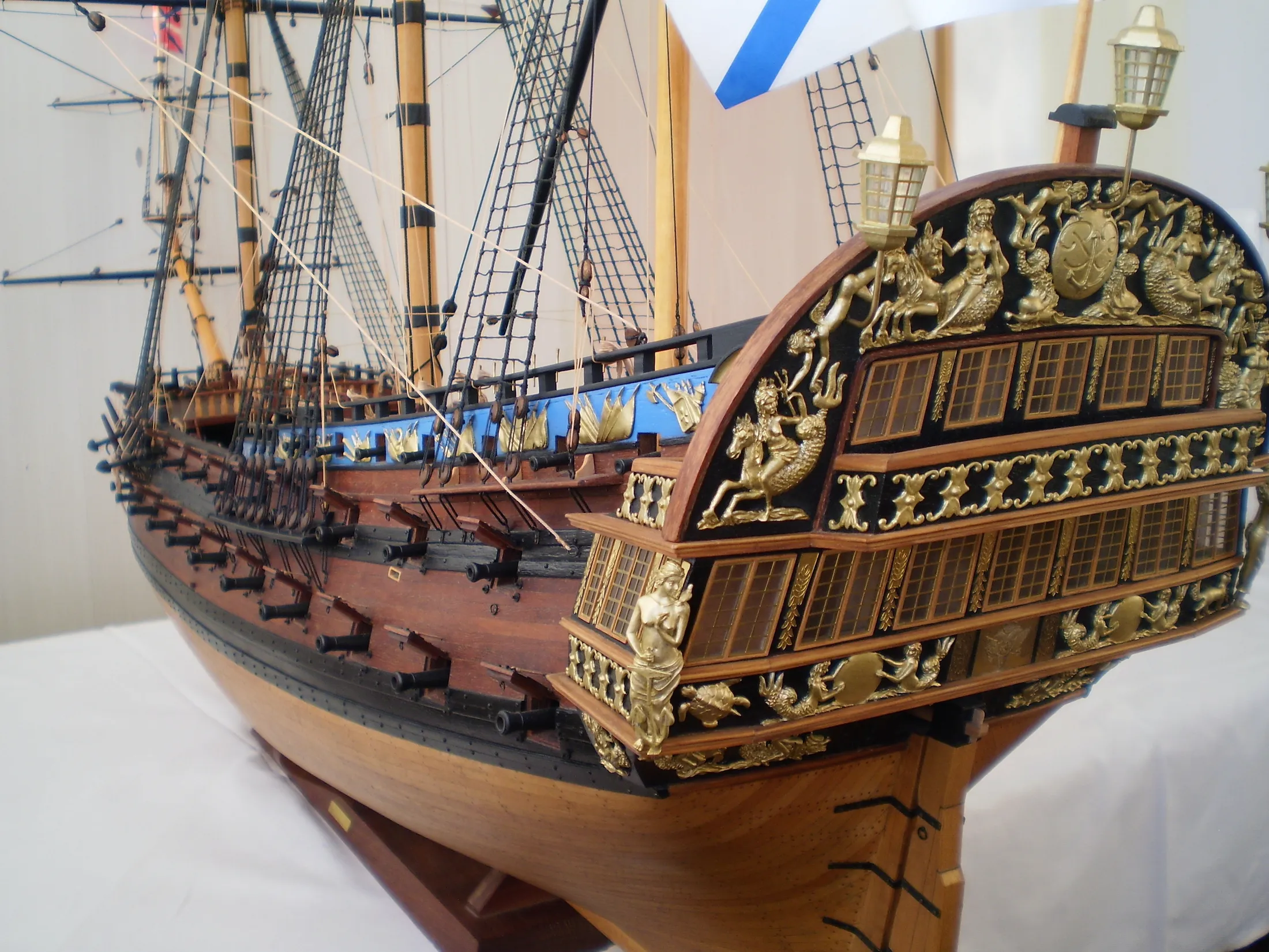 Модель корабля «Ингерманланд» (1715) - Верфь на Столе