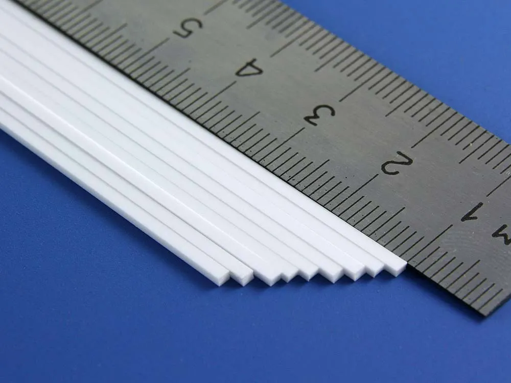 Полоска пластиковая 1,0х1,5 мм, 10 шт/уп.