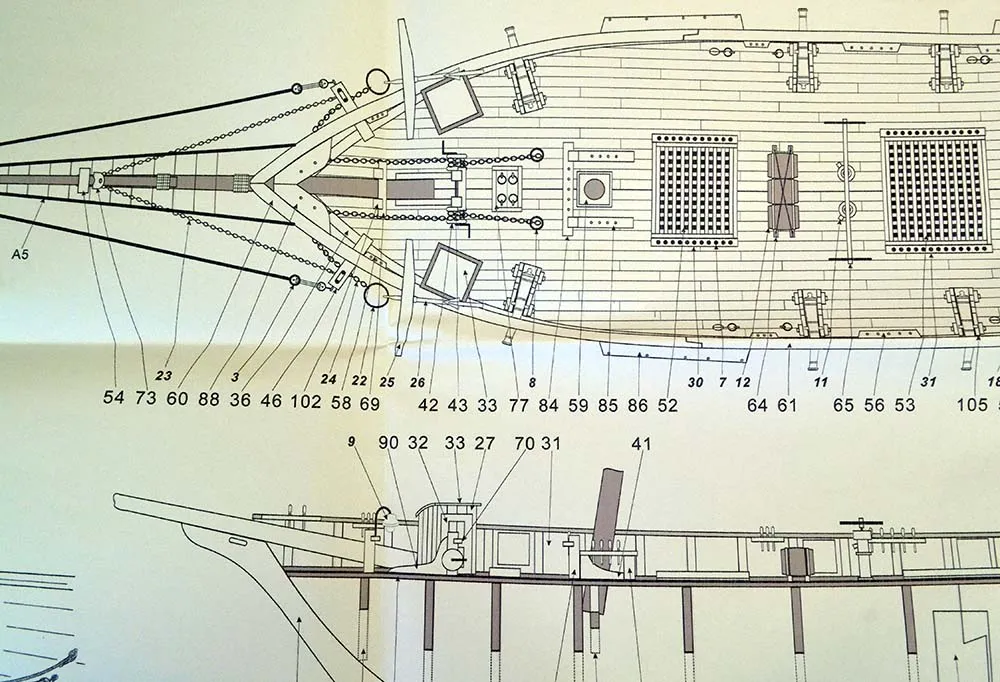 Шхуна Harvey + (Стартовый набор инструментов)