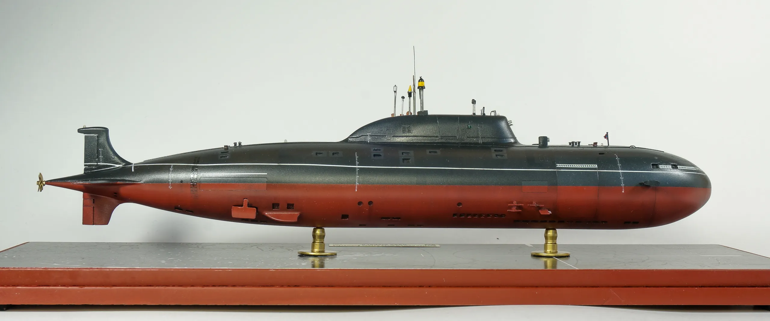 Модель корабля Подводня лодка К-335 «Гепард» - Верфь на Столе
