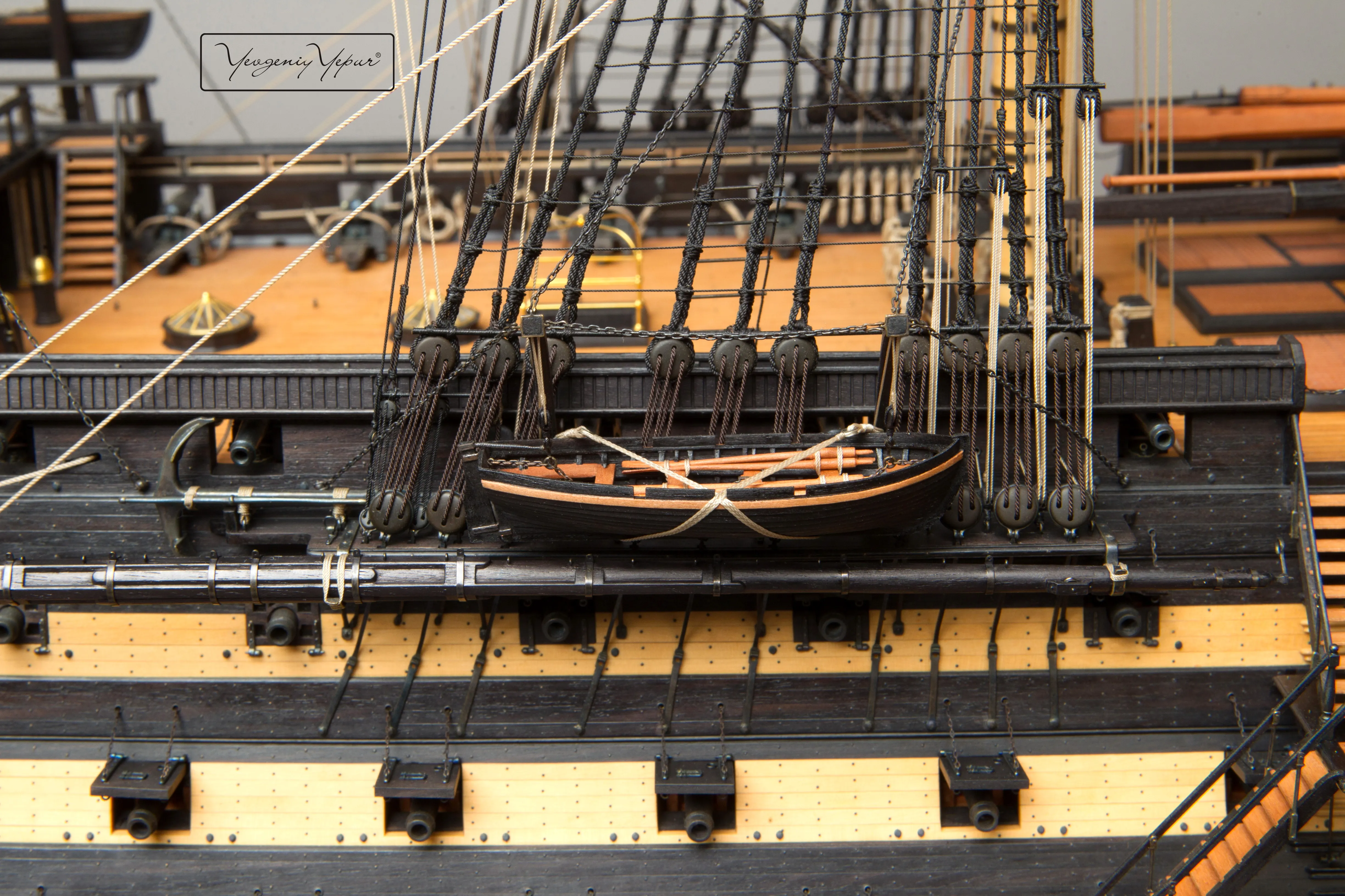 Модель корабля 120-ти пушечный корабль"Великий Князь Константин" - Верфь на Столе