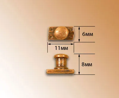 Швартовная тумба на основании, металл, 8 мм, 2 шт