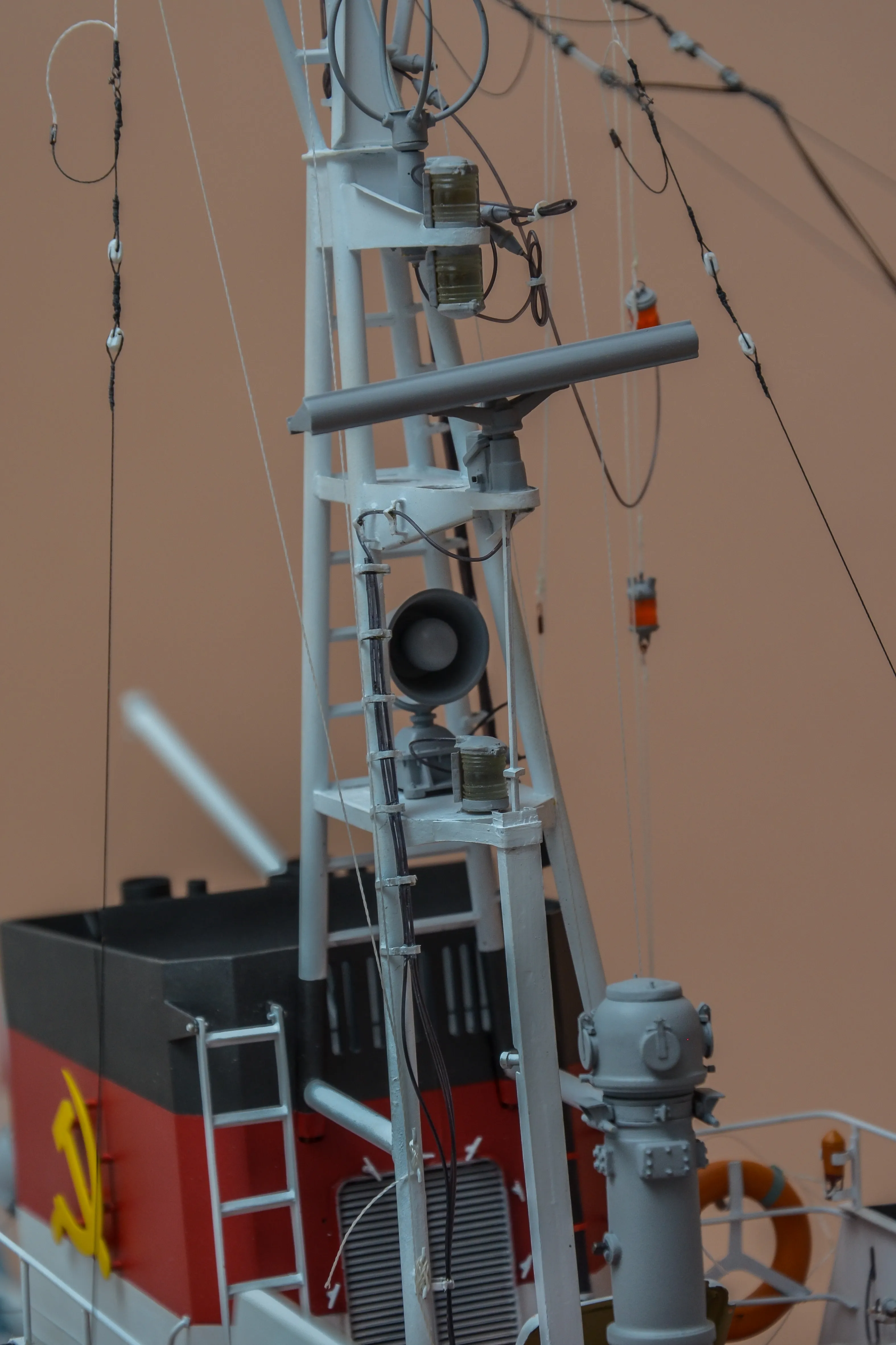 Модель корабля Всепогодный спасательный катер (ВСК) "МЕТЕЛЬ", пр. 1458 - Верфь на Столе